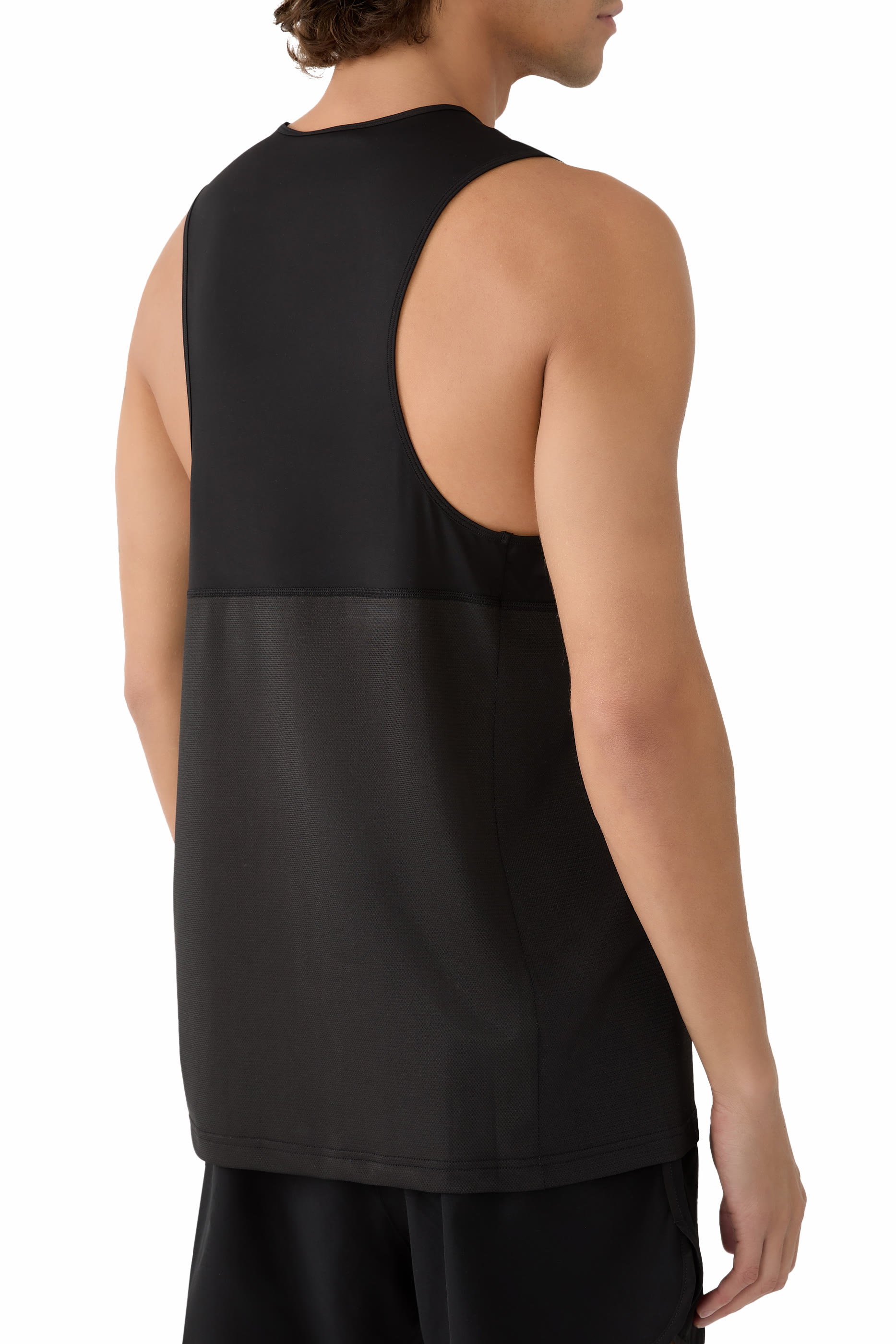 Panelled Mesh Singlet 