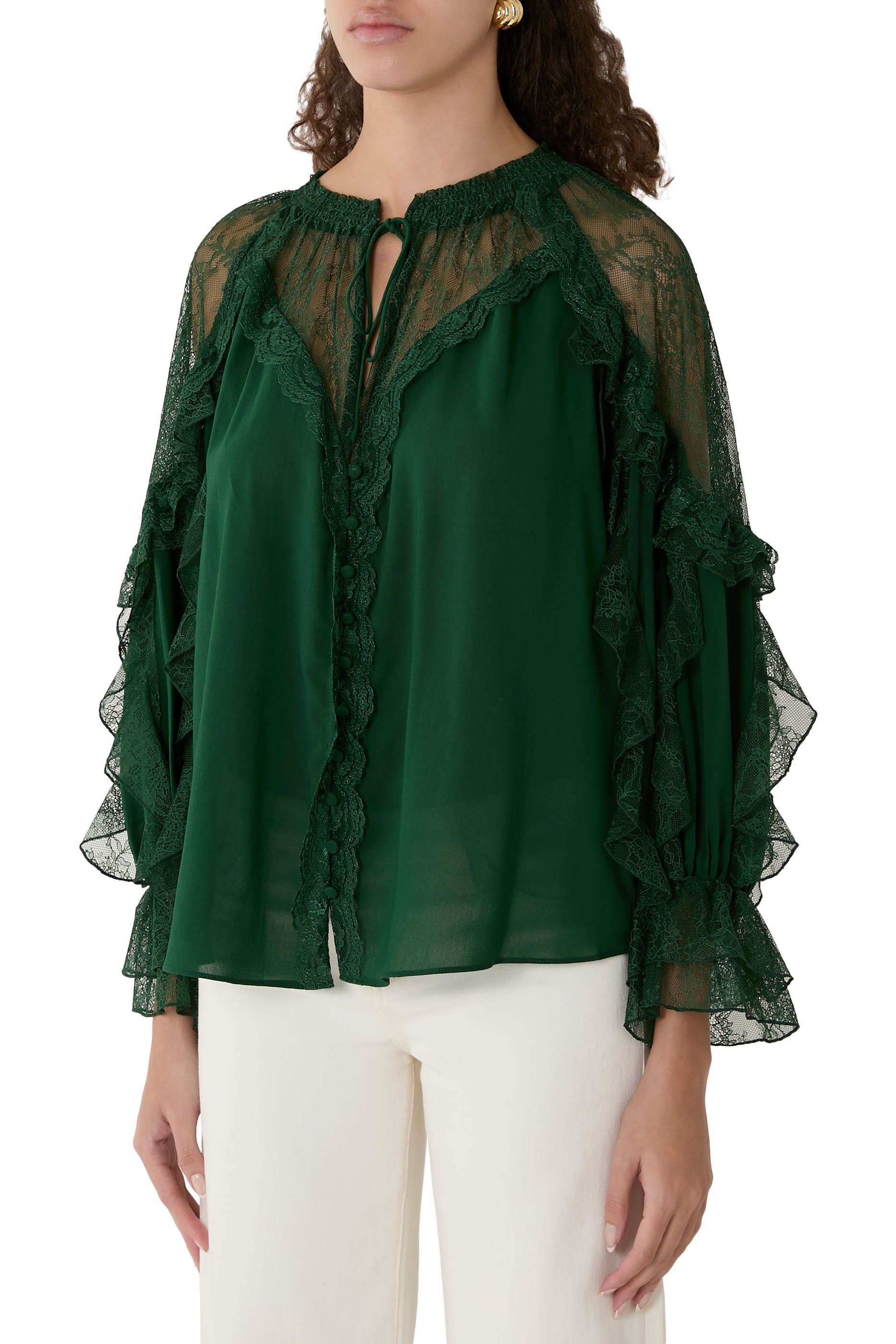 Aleena Lace Blouse