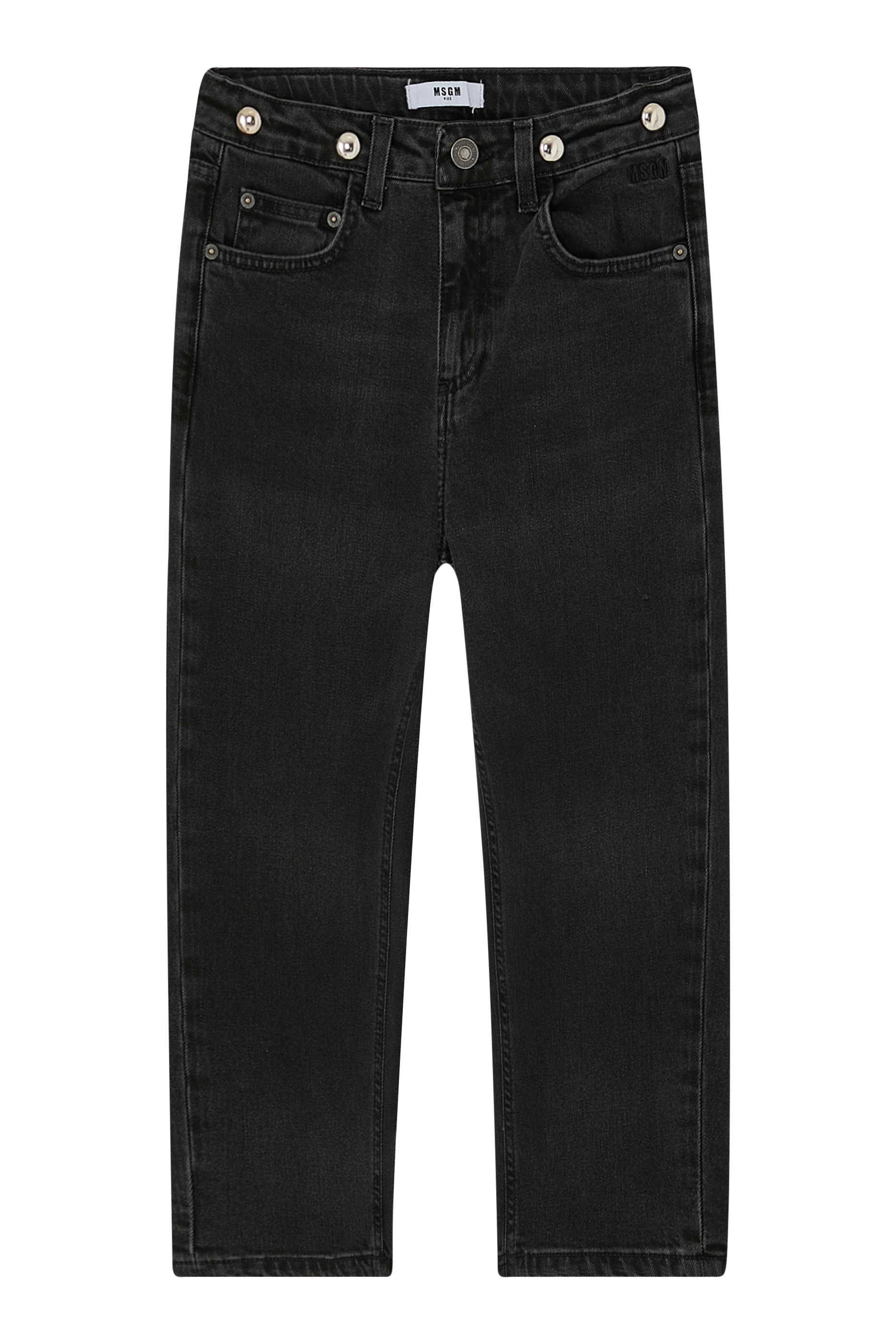 Kids Studs-on-the-Belt Jeans
