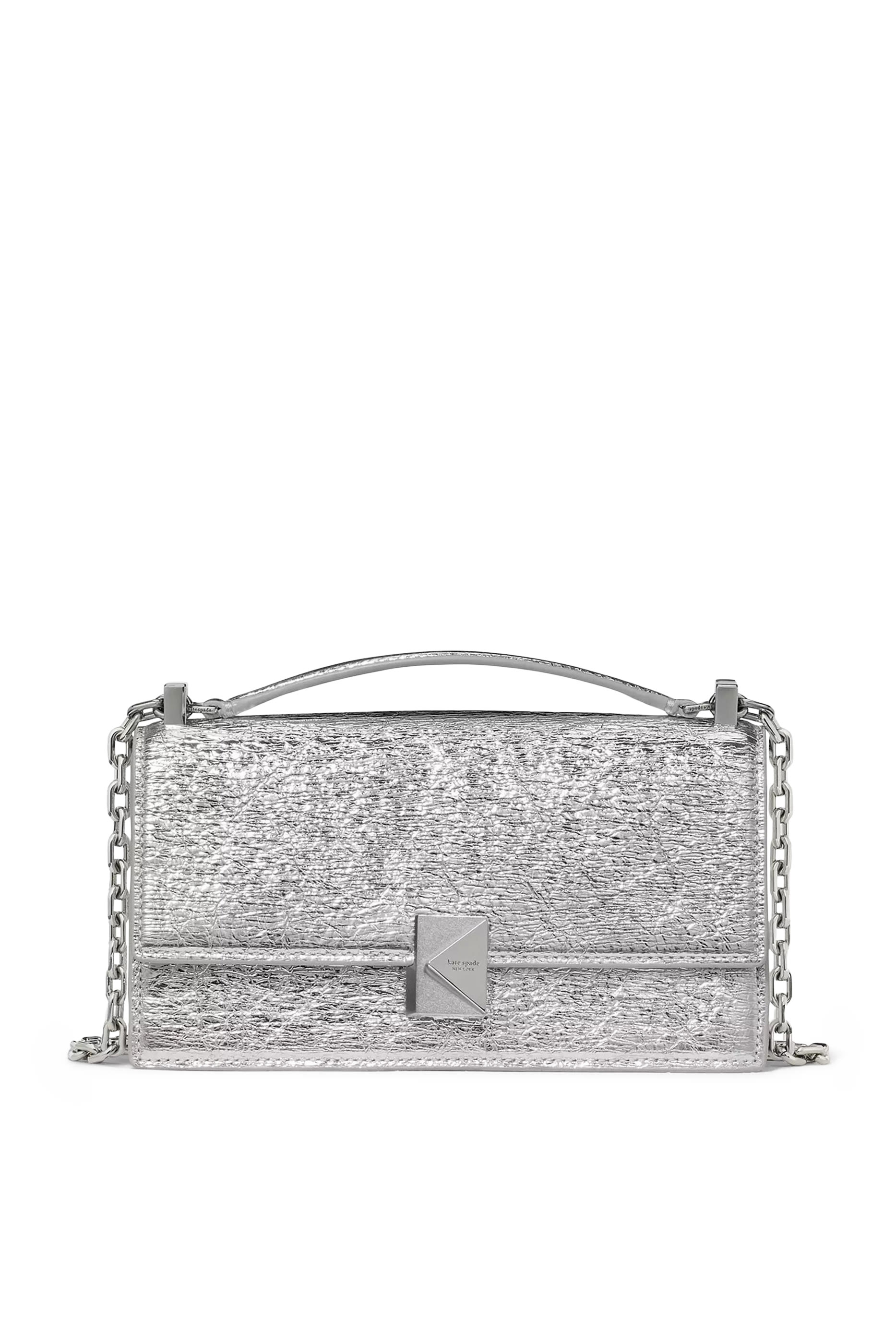 Deco Crinkle Metallic Mini Crossbody Bag