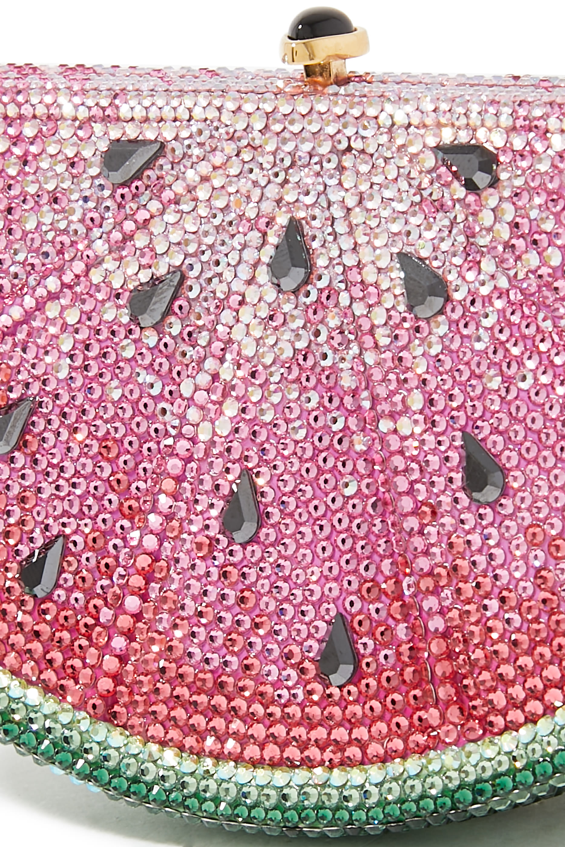 Watermelon Slice Crystal Clutch Bag