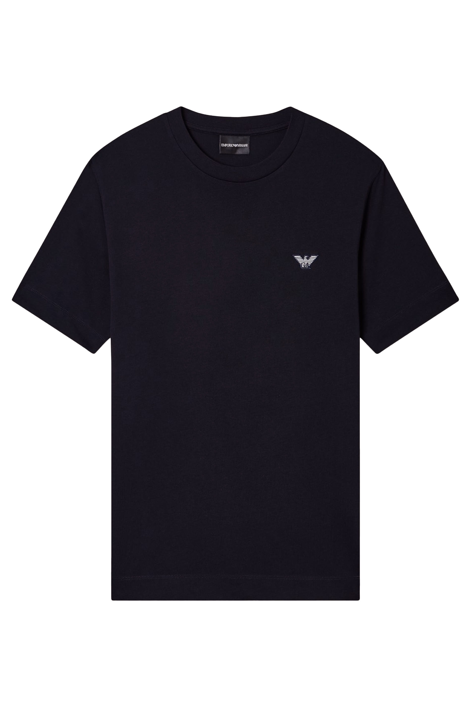 Micro Eagle Logo Cotton T-Shirt
