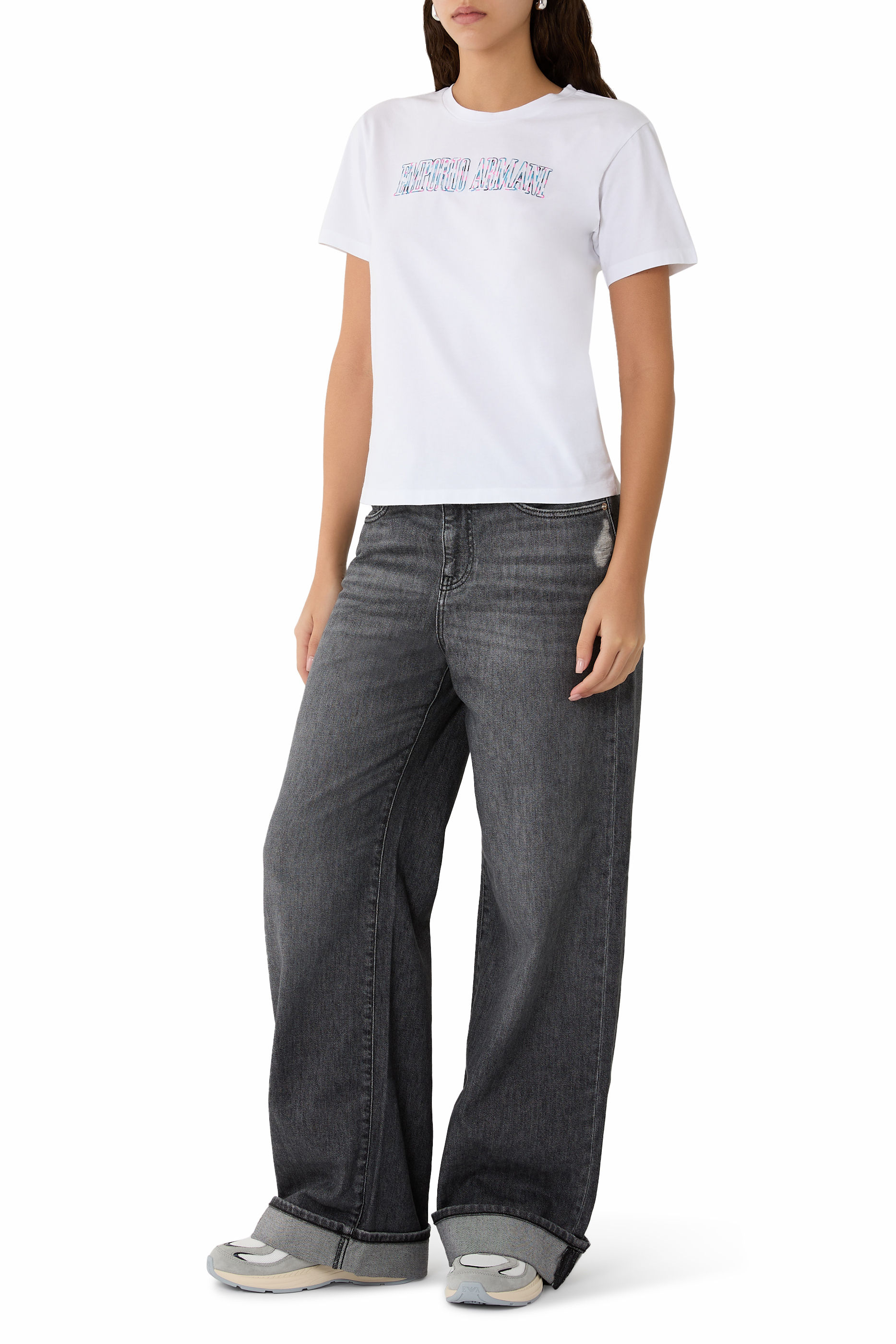 J8B Relaxed-Fit Denim Jeans 