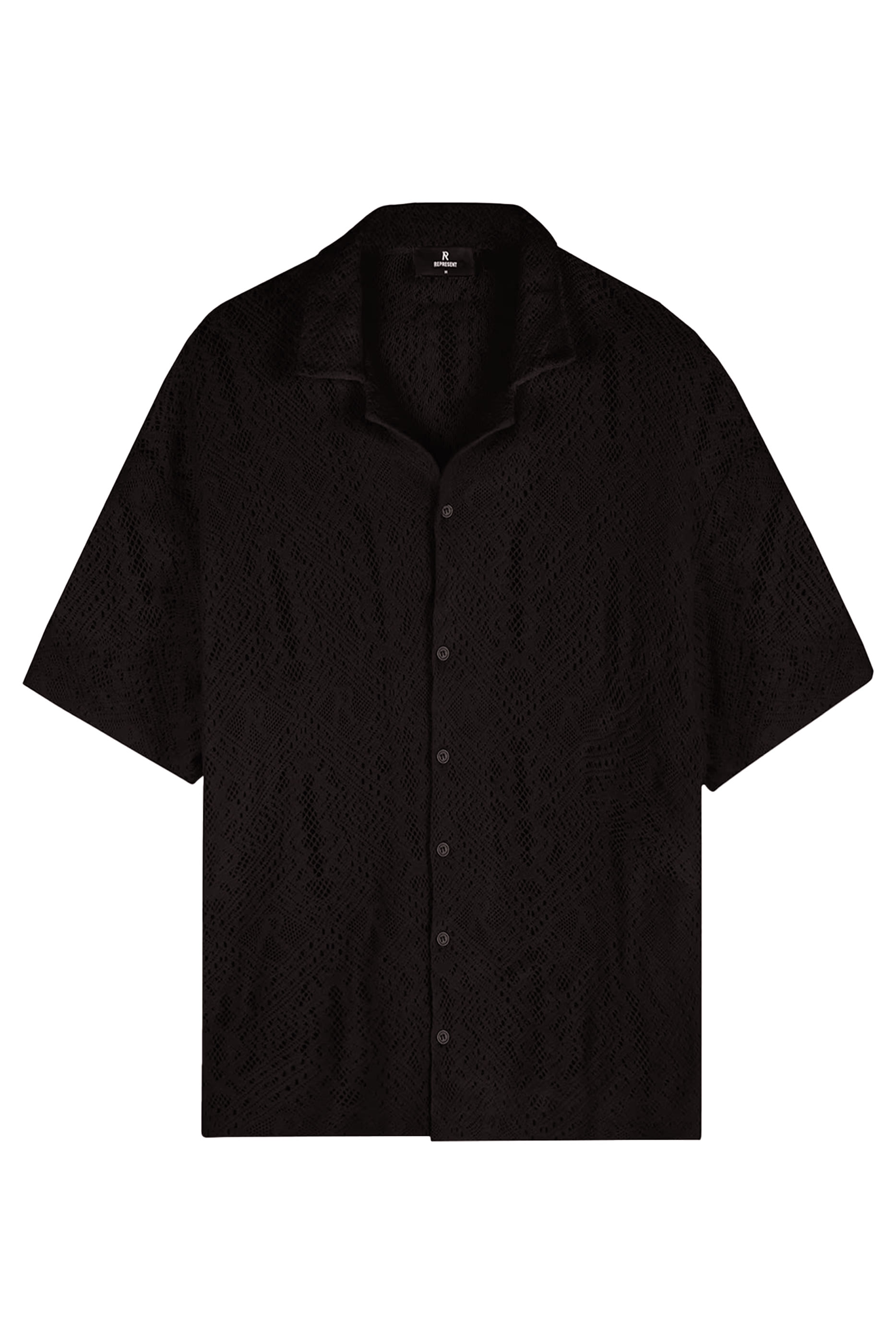 All-Over Crochet Shirt