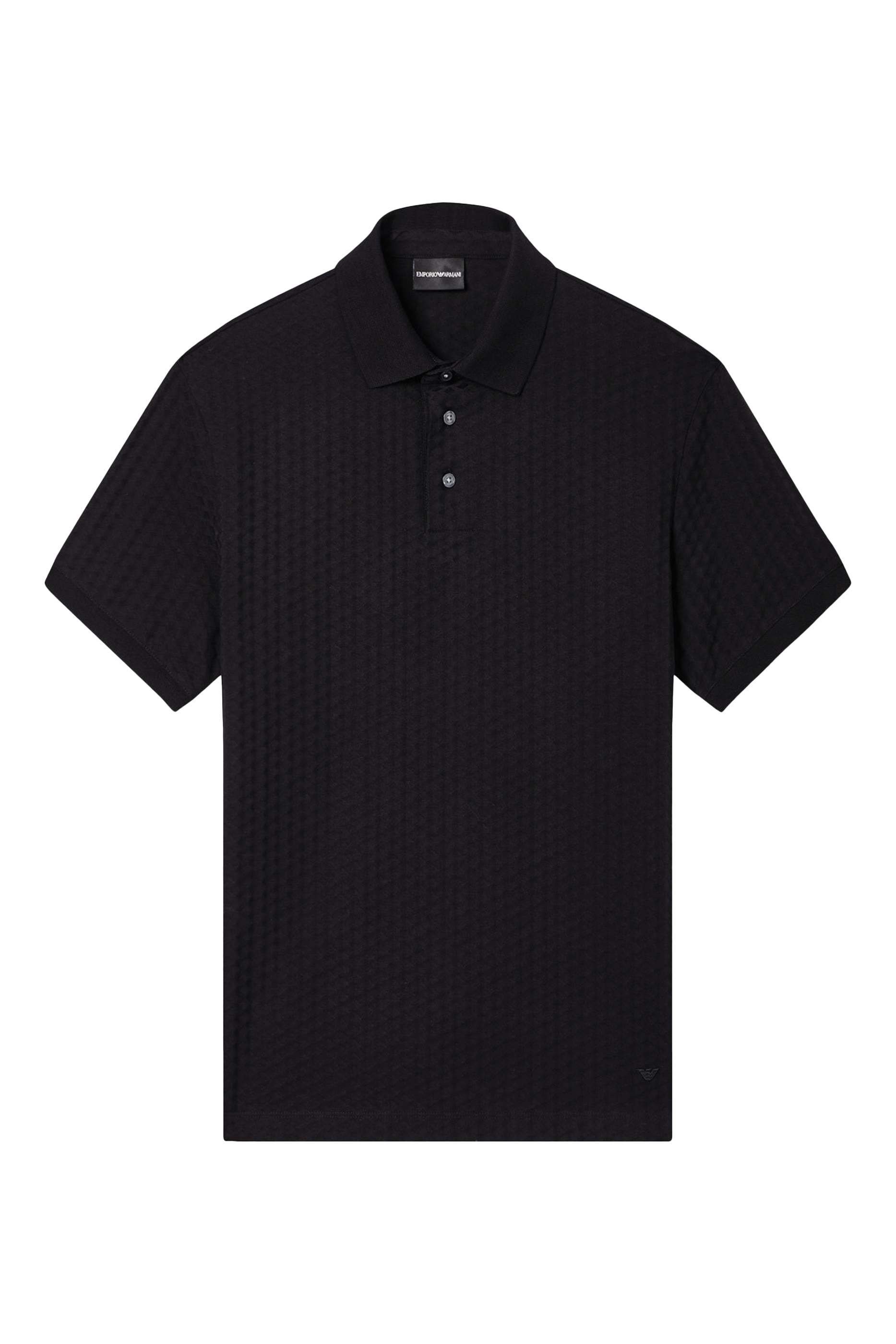  Horizontal Stripe Effect Polo 