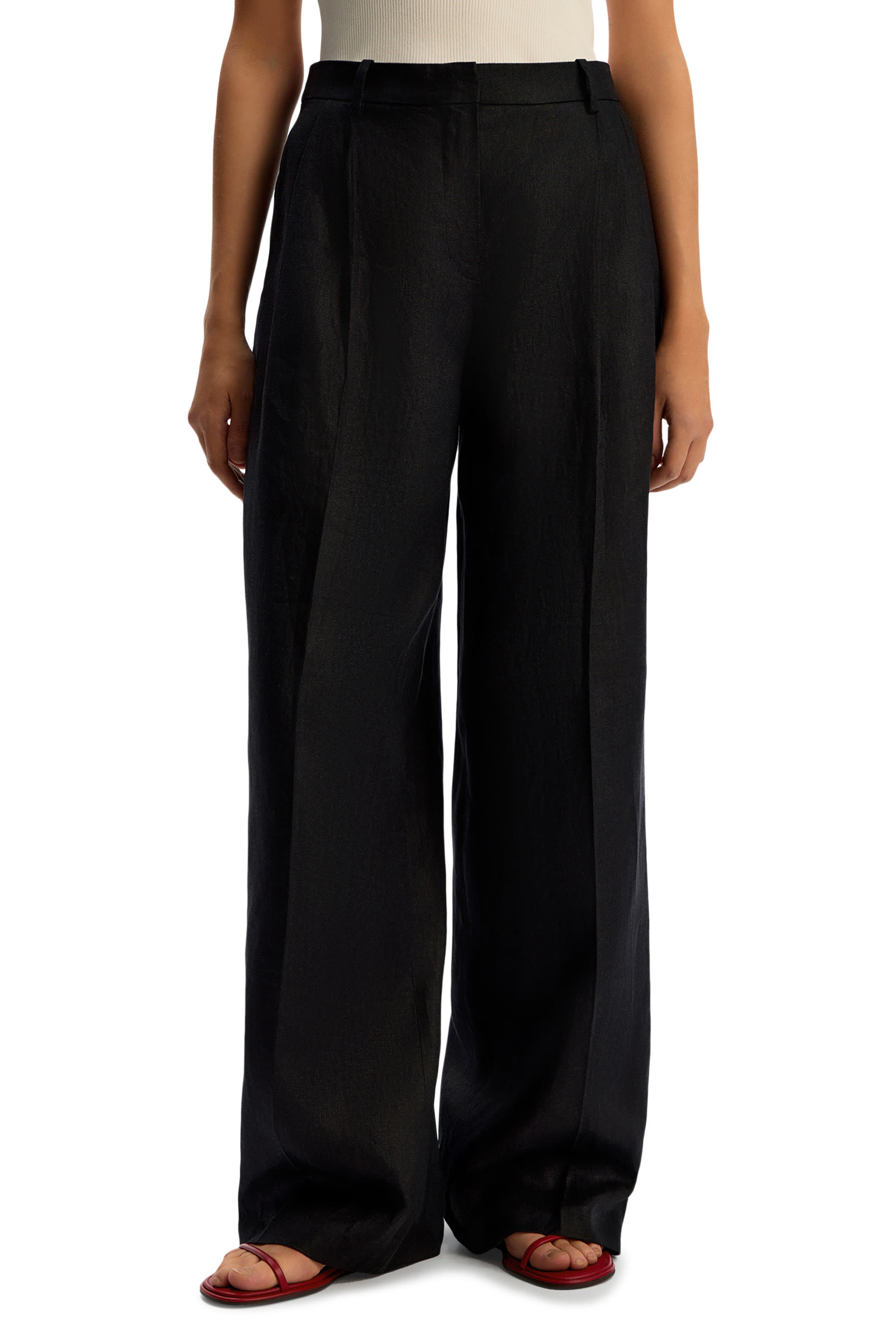 Tailored Linen Trousers