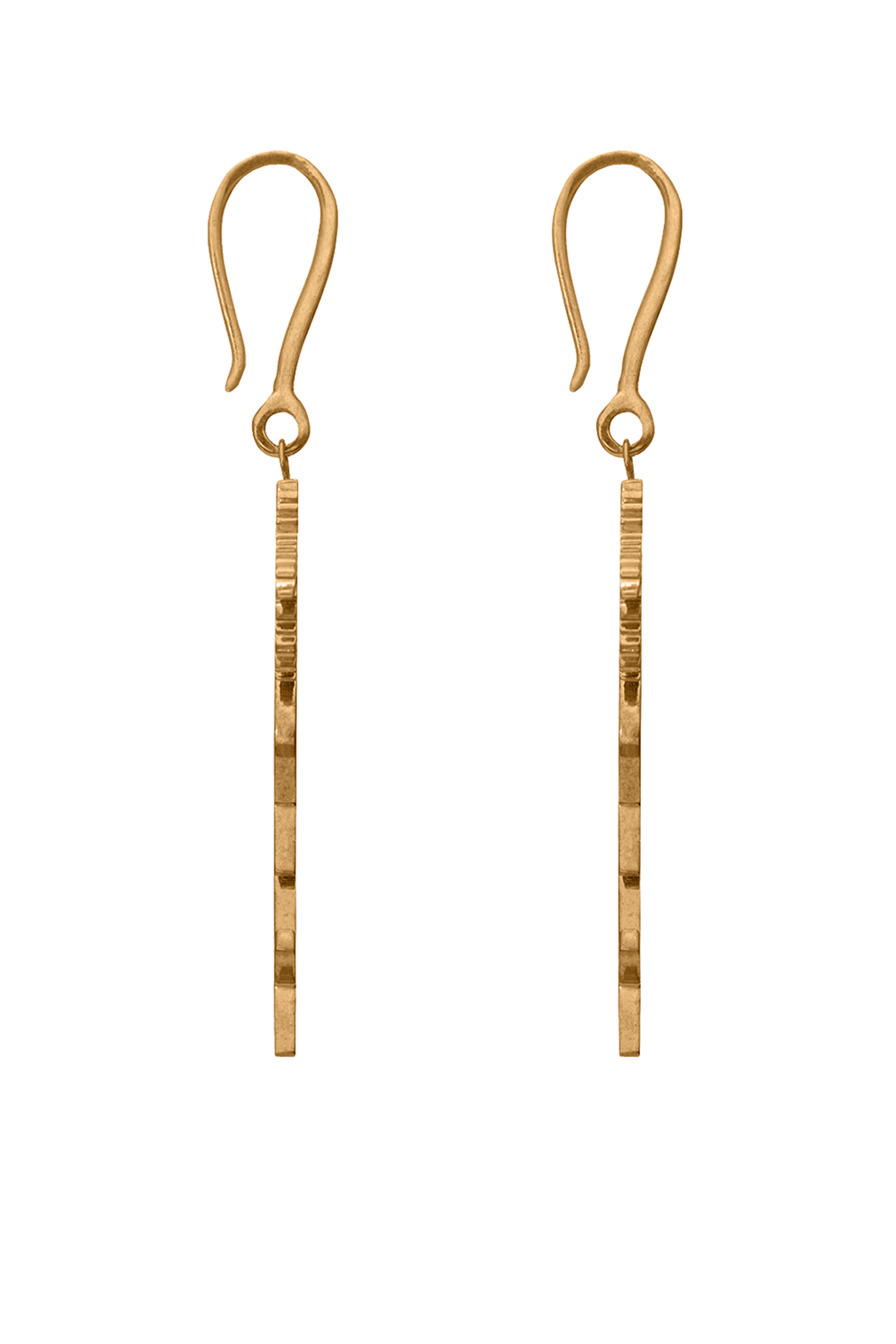 Cassandre Palm Drop Earrings