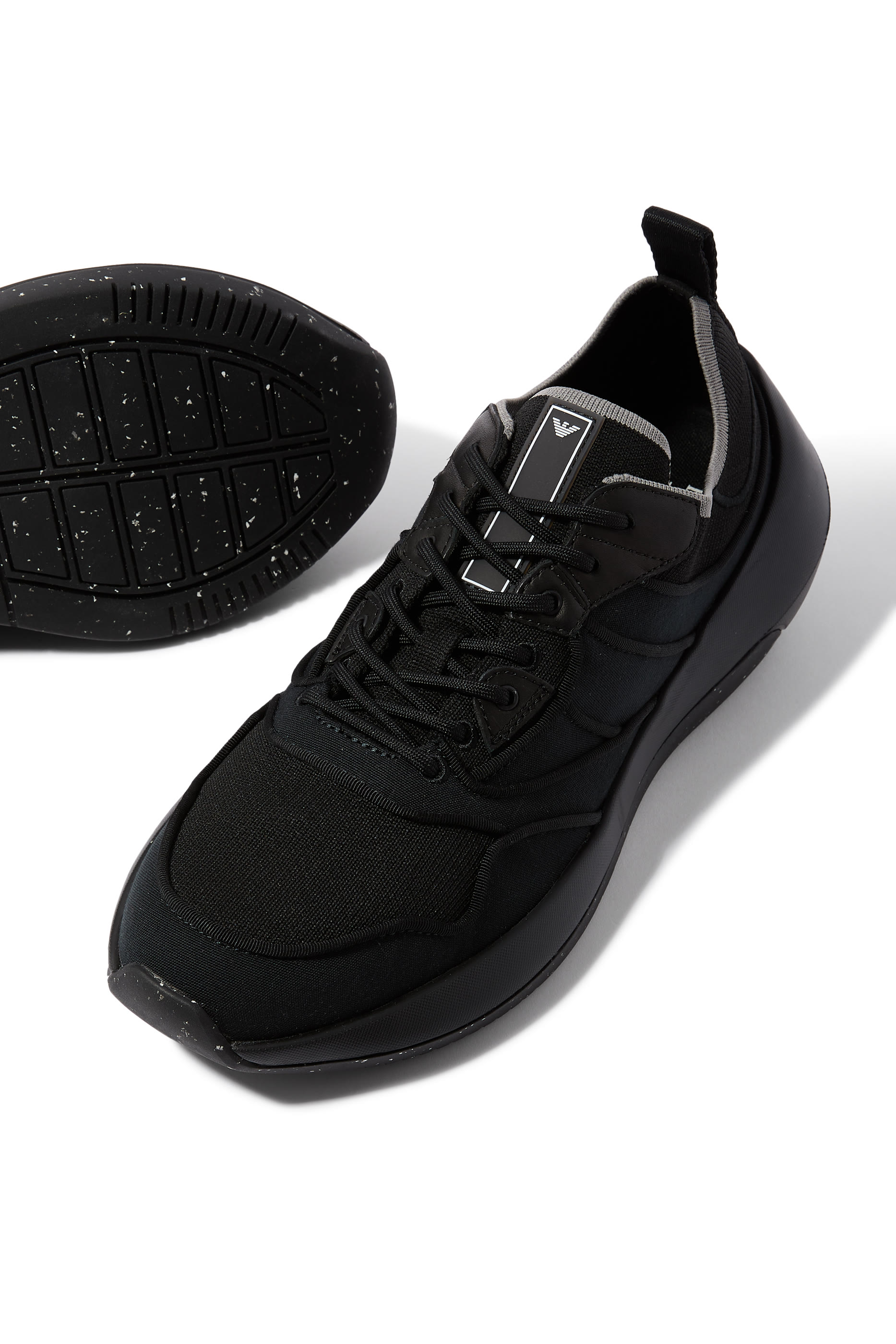 Lace-Up Chunky Sole Sneakers 