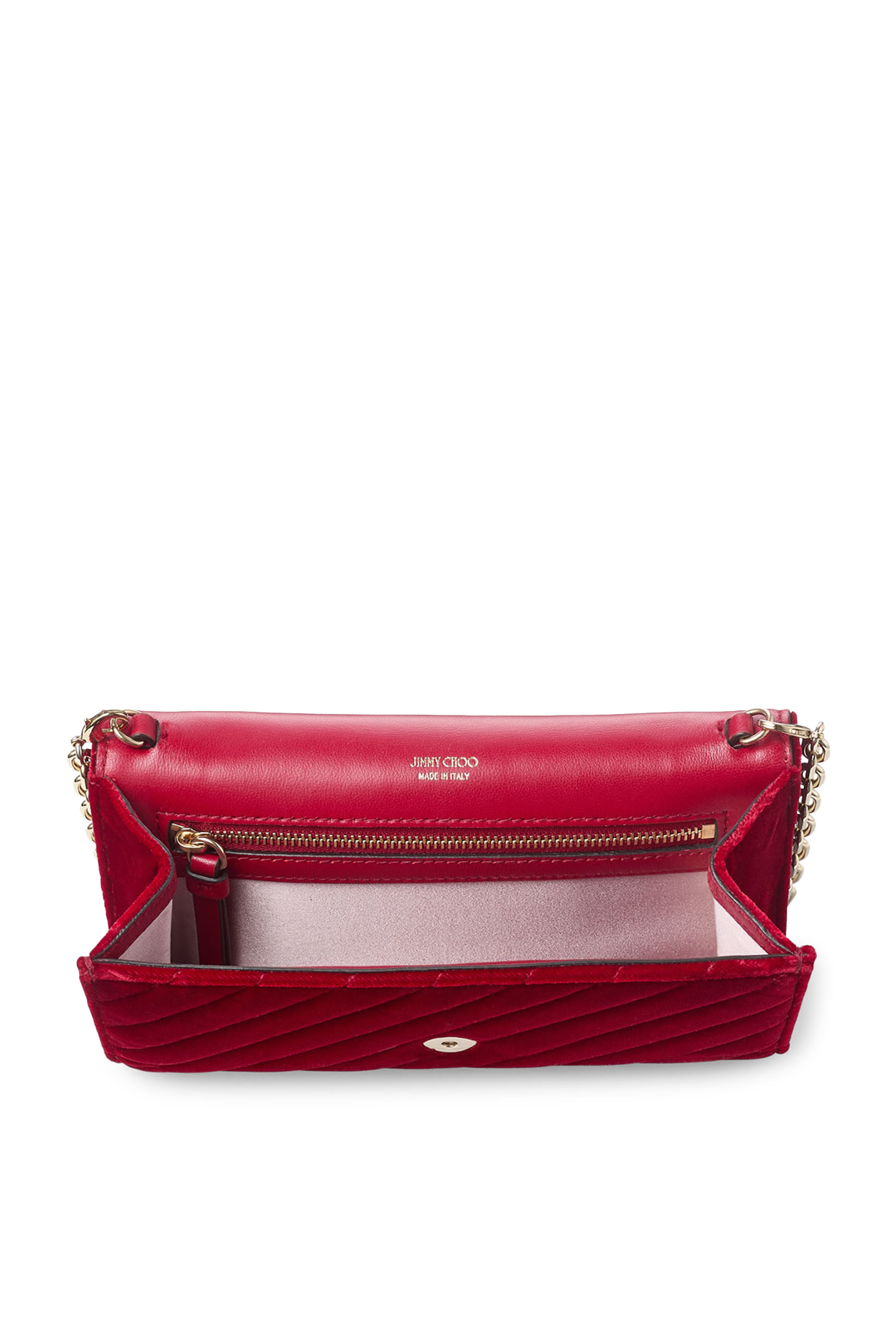 Logo Quilted Curve Wallet