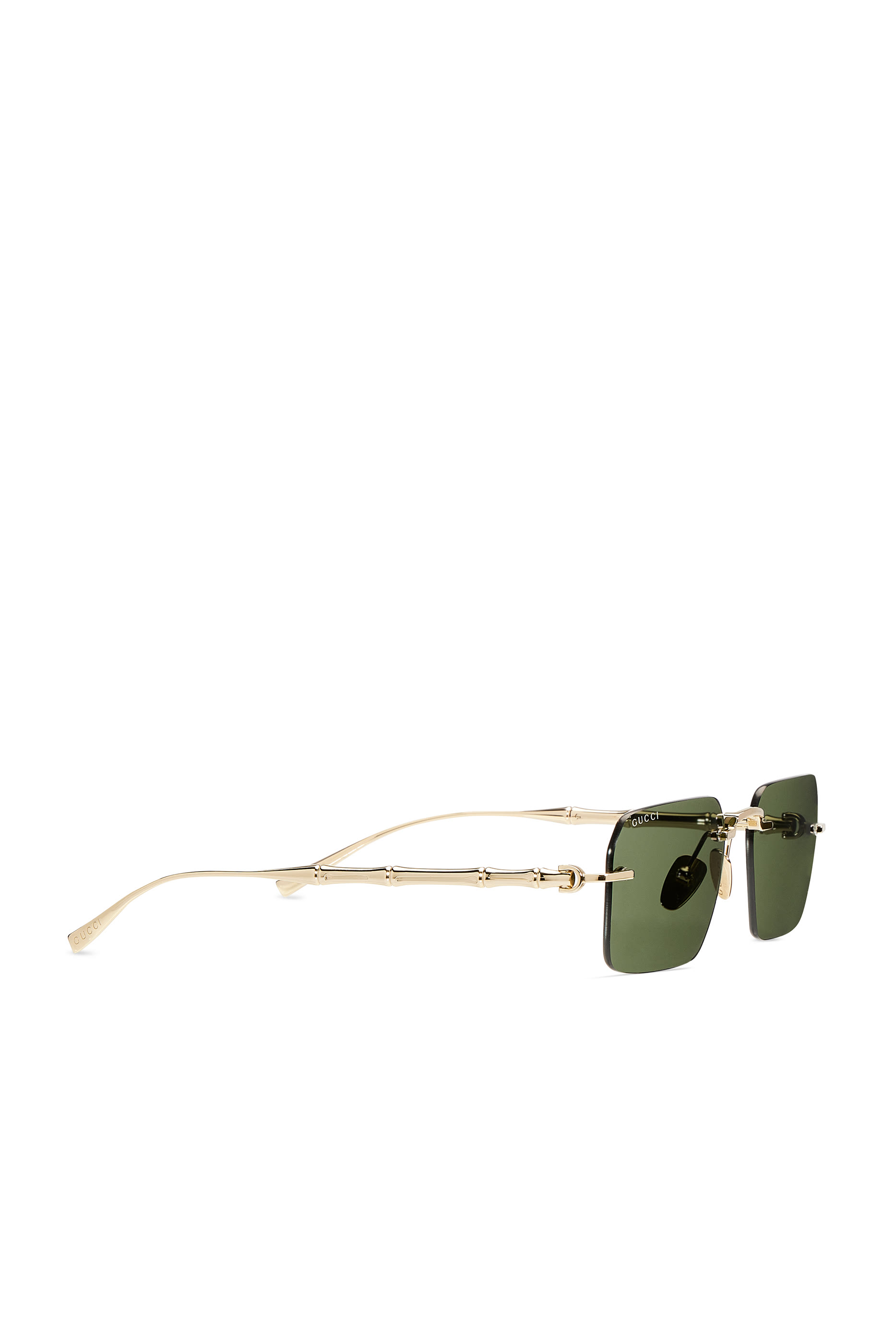 Frameless Rectangular Sunglasses 