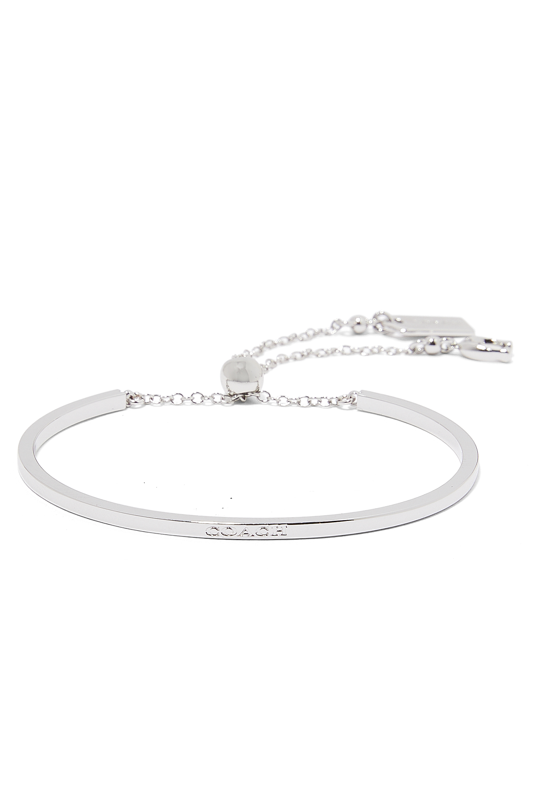 Silver Plated Slider Bangle
