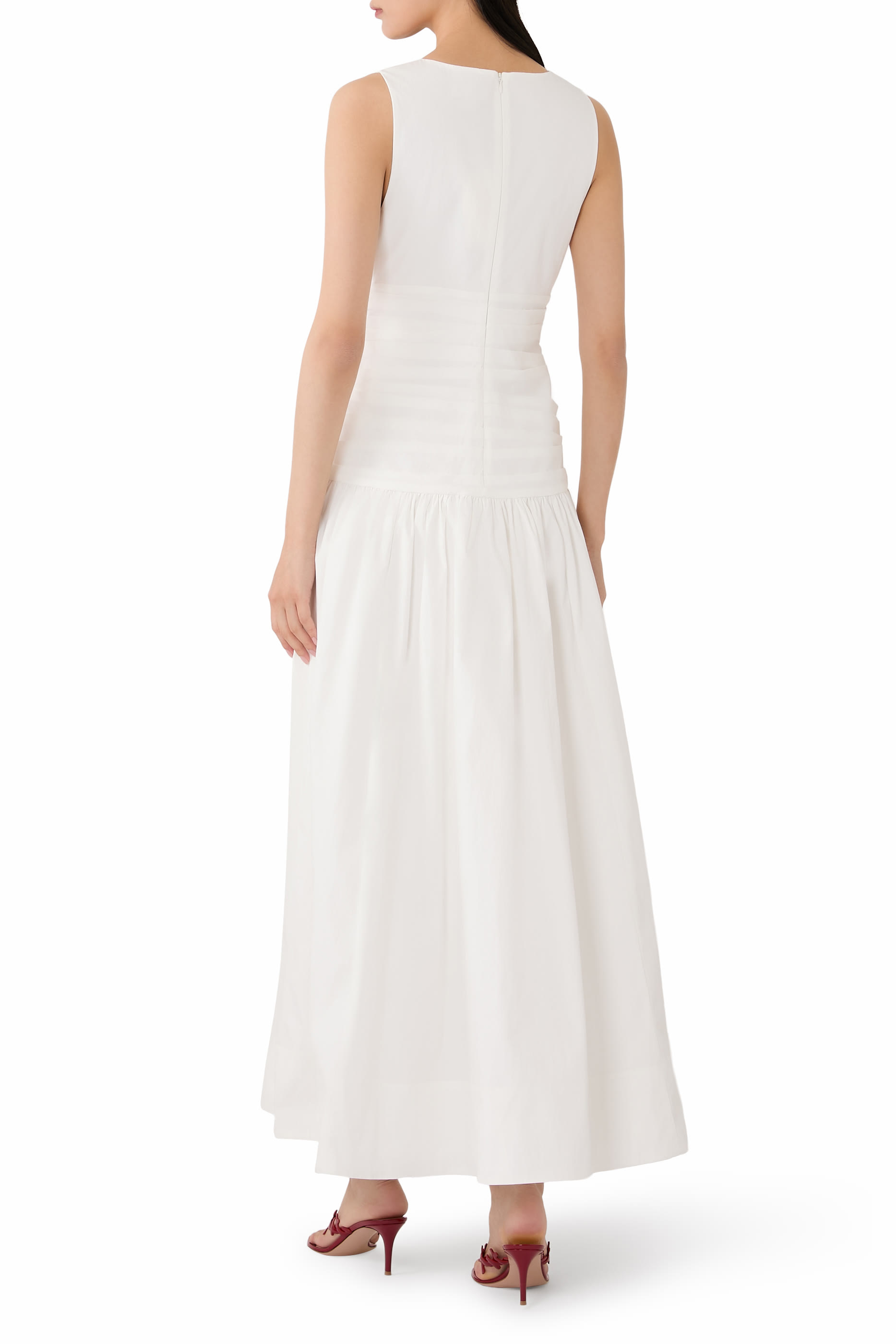 Campbell Gathered Maxi Dress