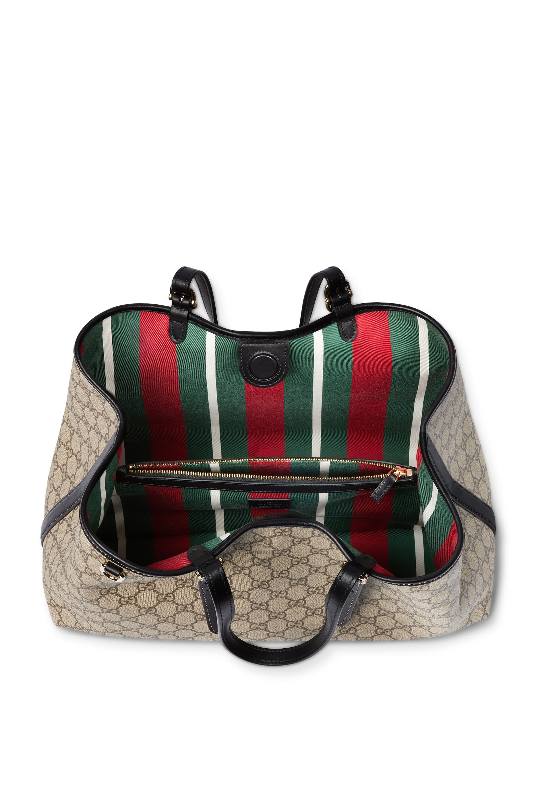 GG Emblem Medium Tote Bag 