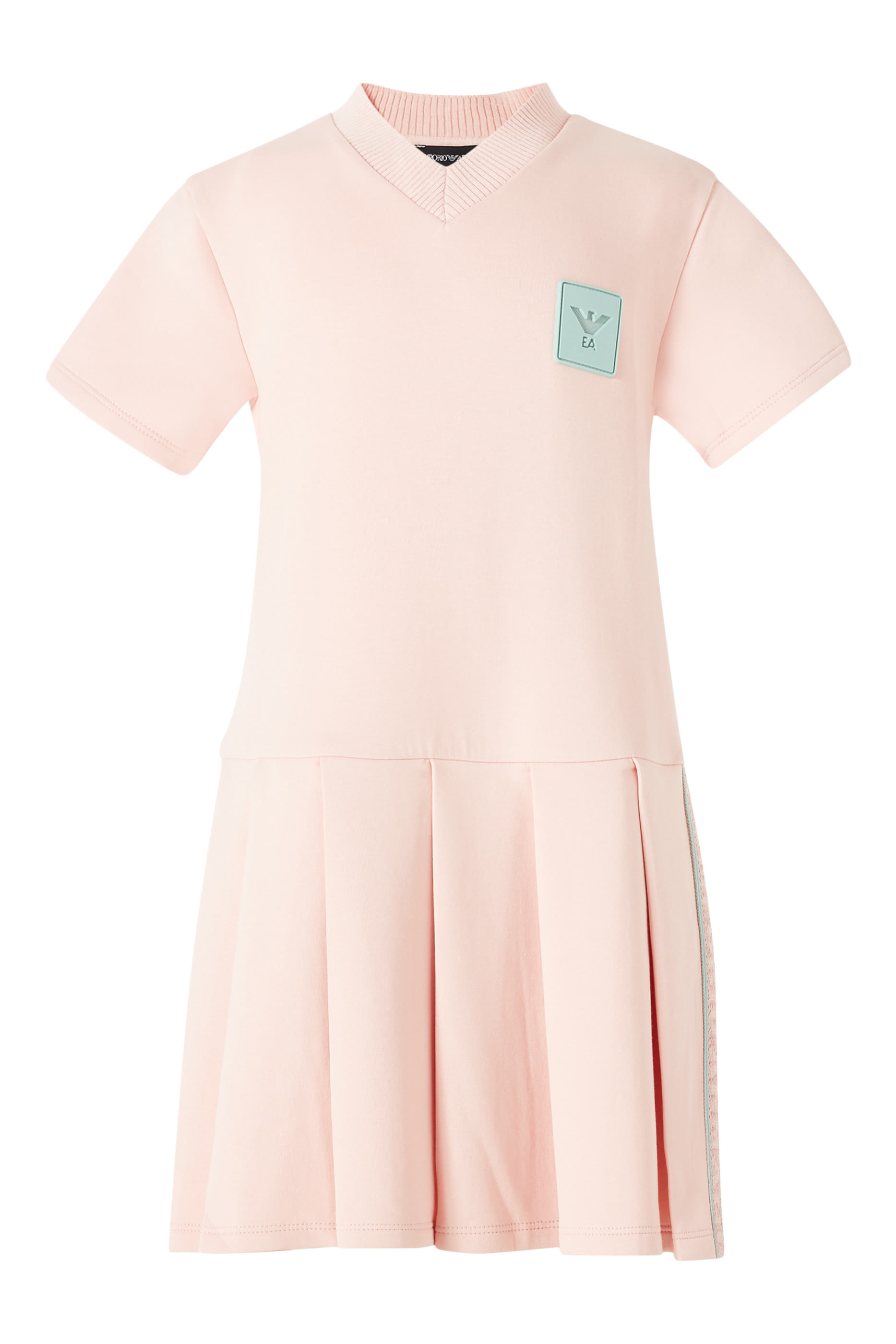 Kids Eagle Logo Patch Dress