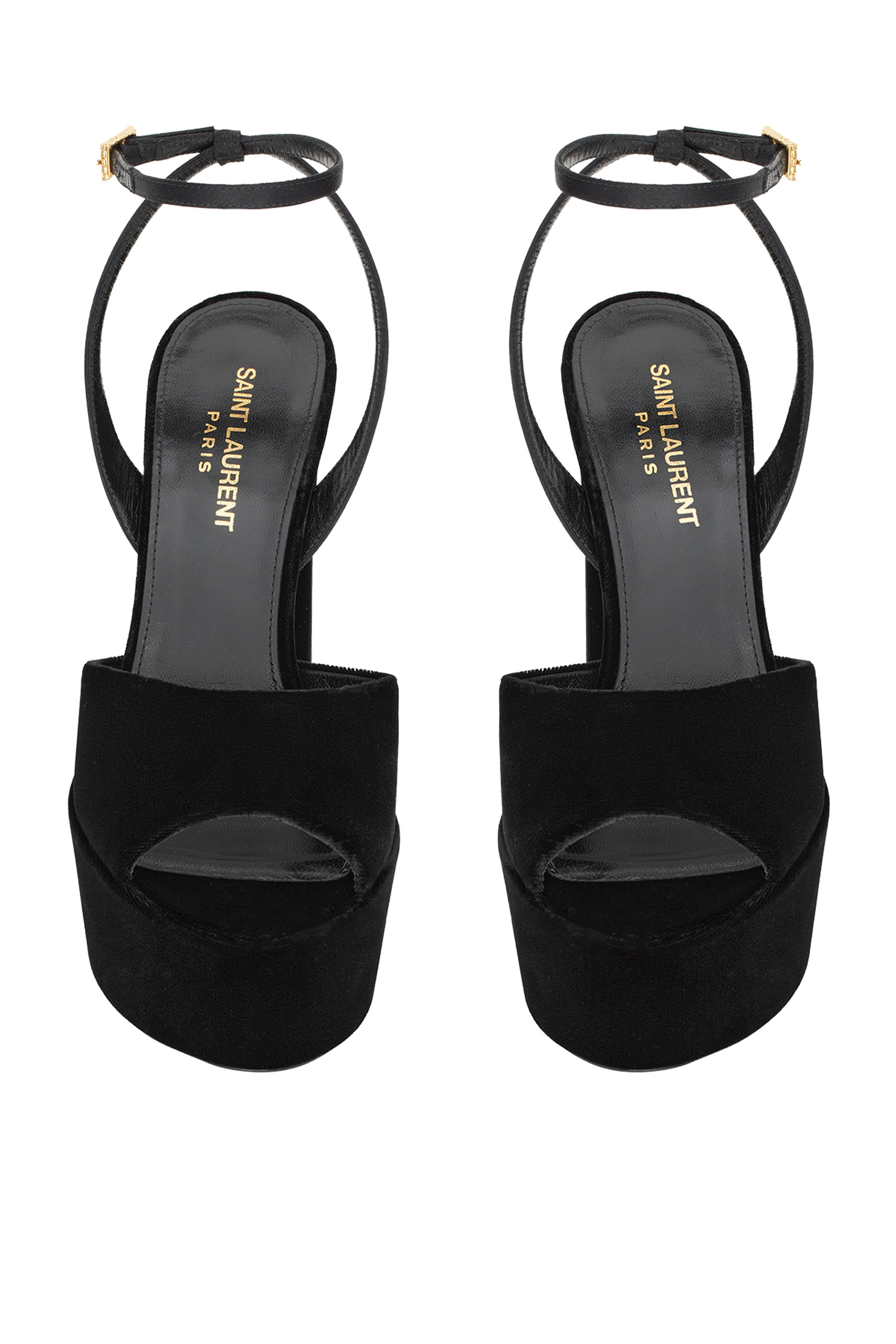 Jodie 145 Velvet Platform Sandals