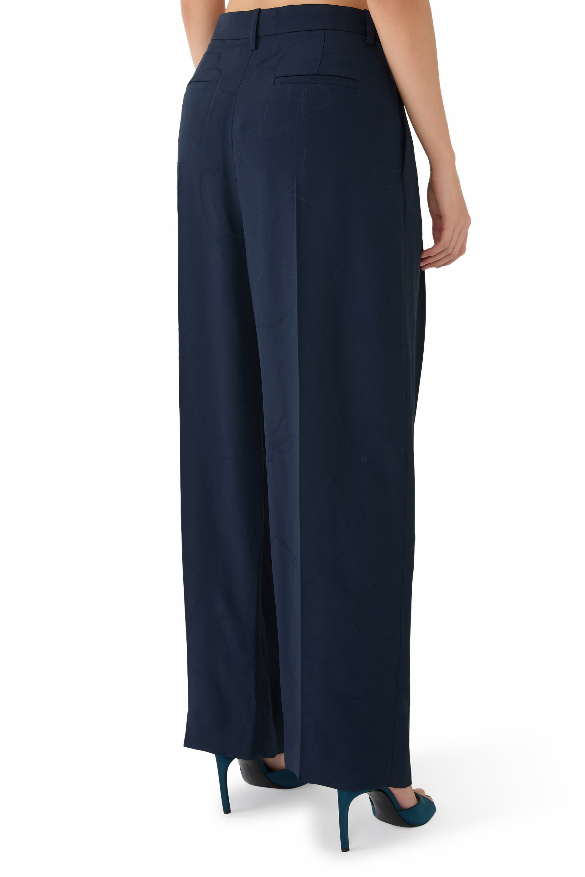 Tailored Straight Leg Trousers