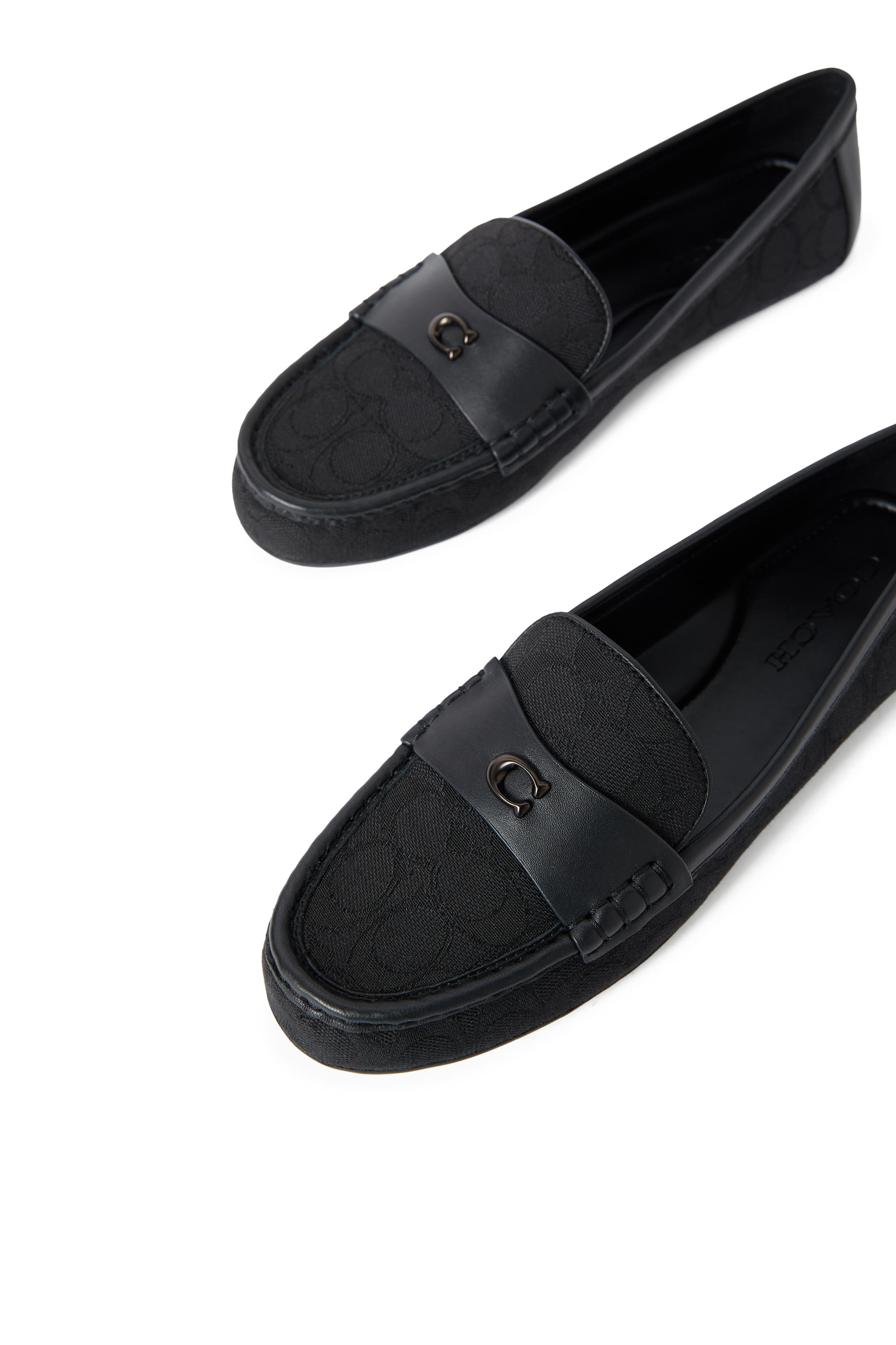  Sculpted Signature Loafers in Signature Jacquard