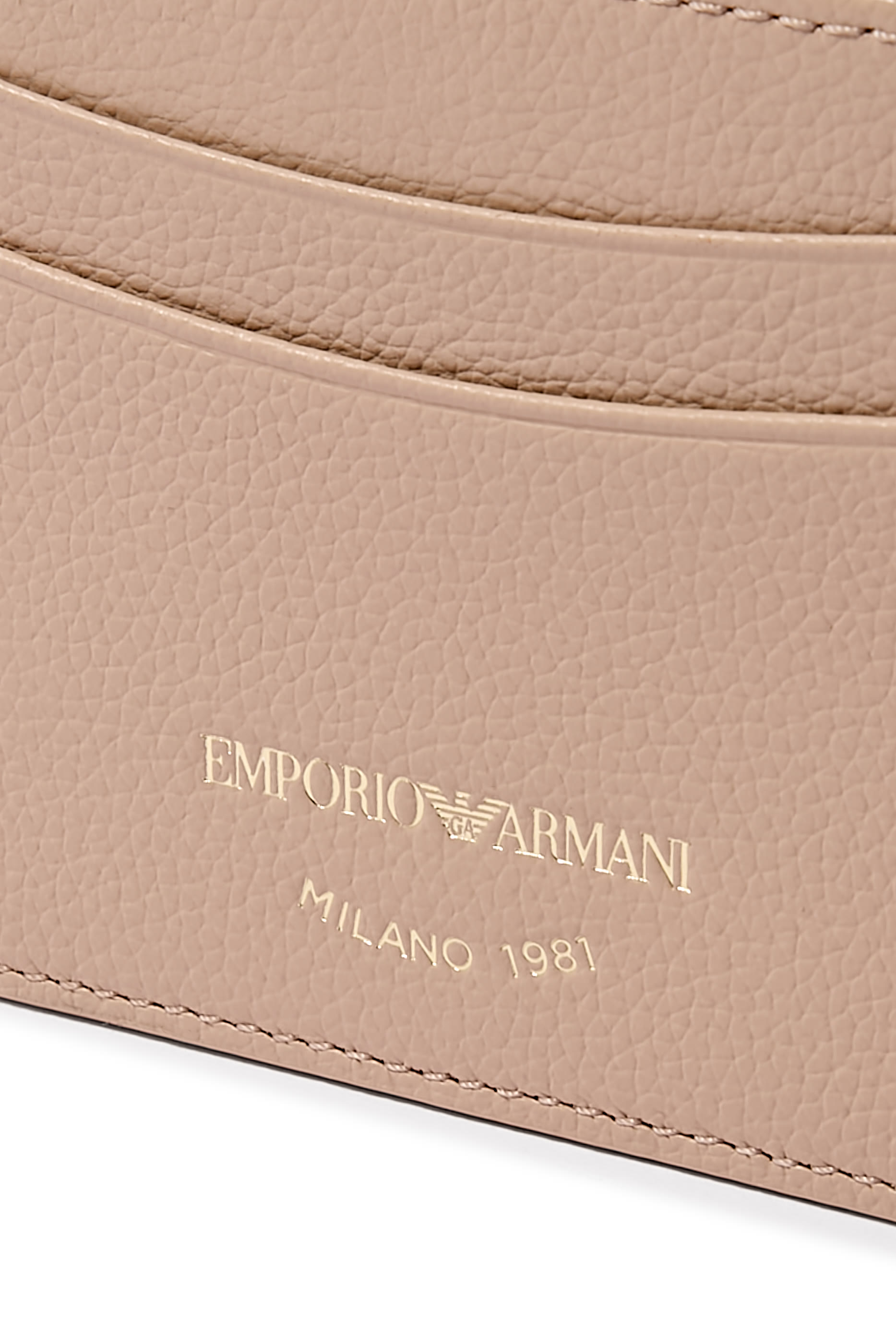 Tumbled Leather Card Holder