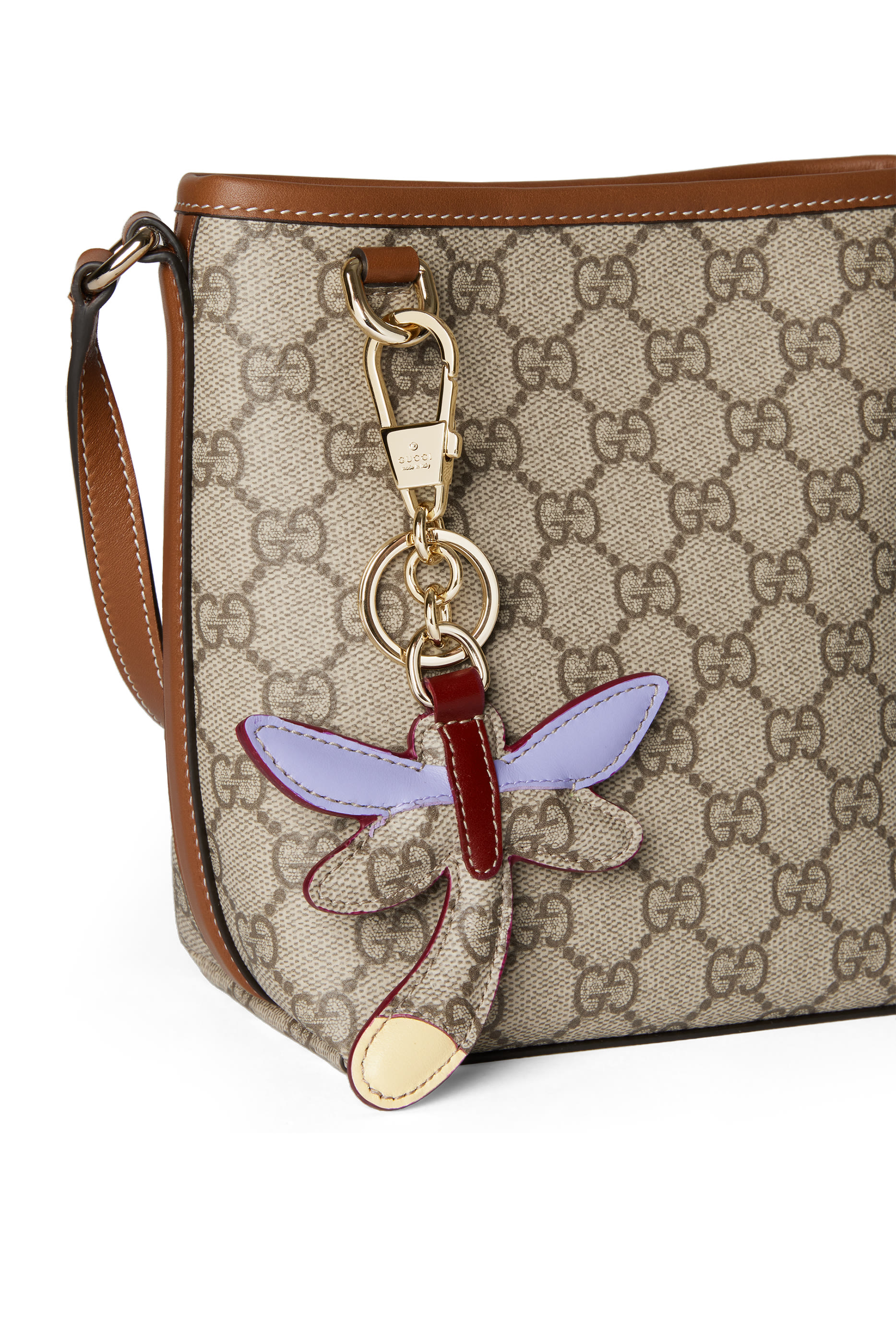 Dragonfly-Shaped Keychain