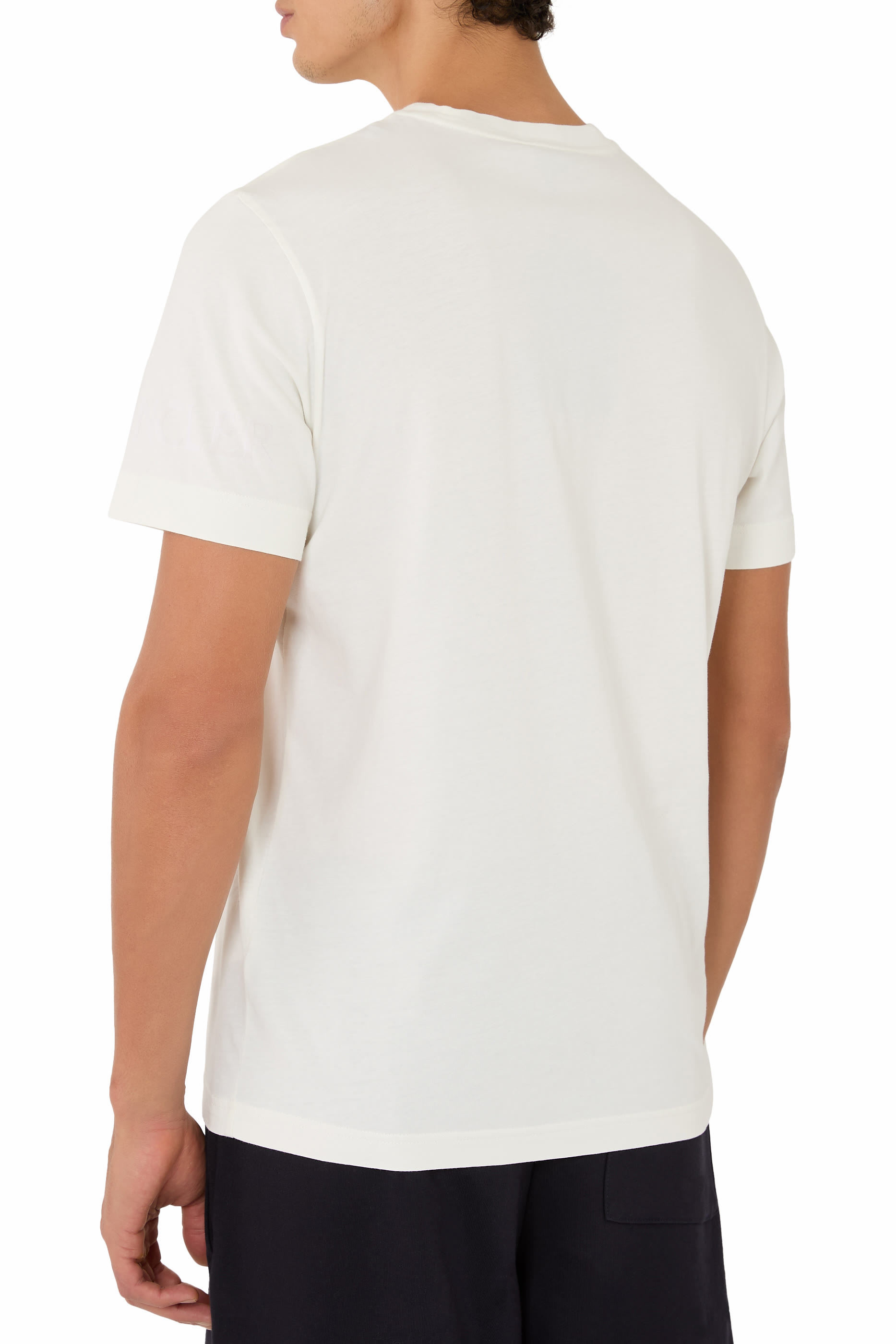 Logo Patch Cotton T-shirt 