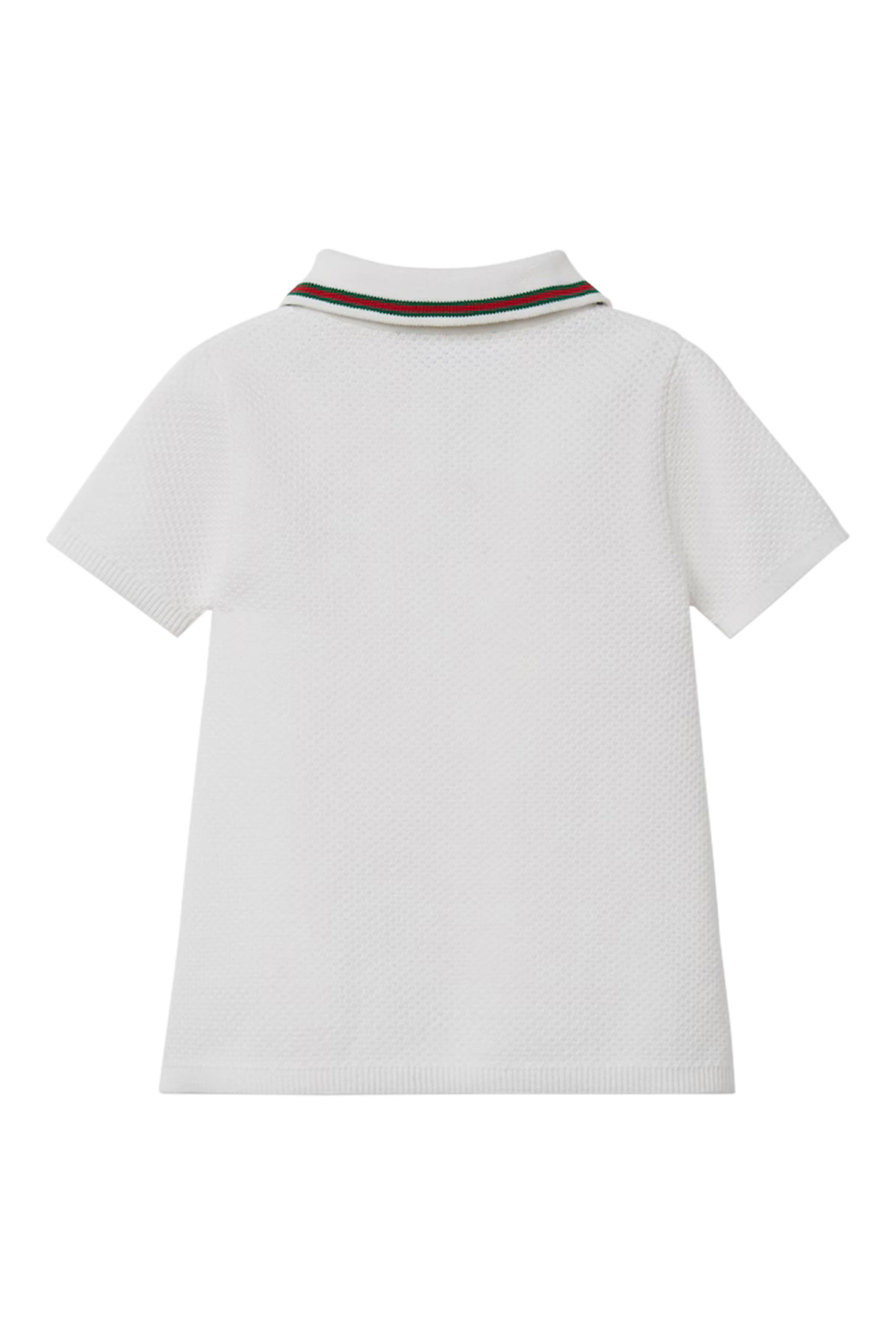 Baby Embroidered Cotton Polo Dress
