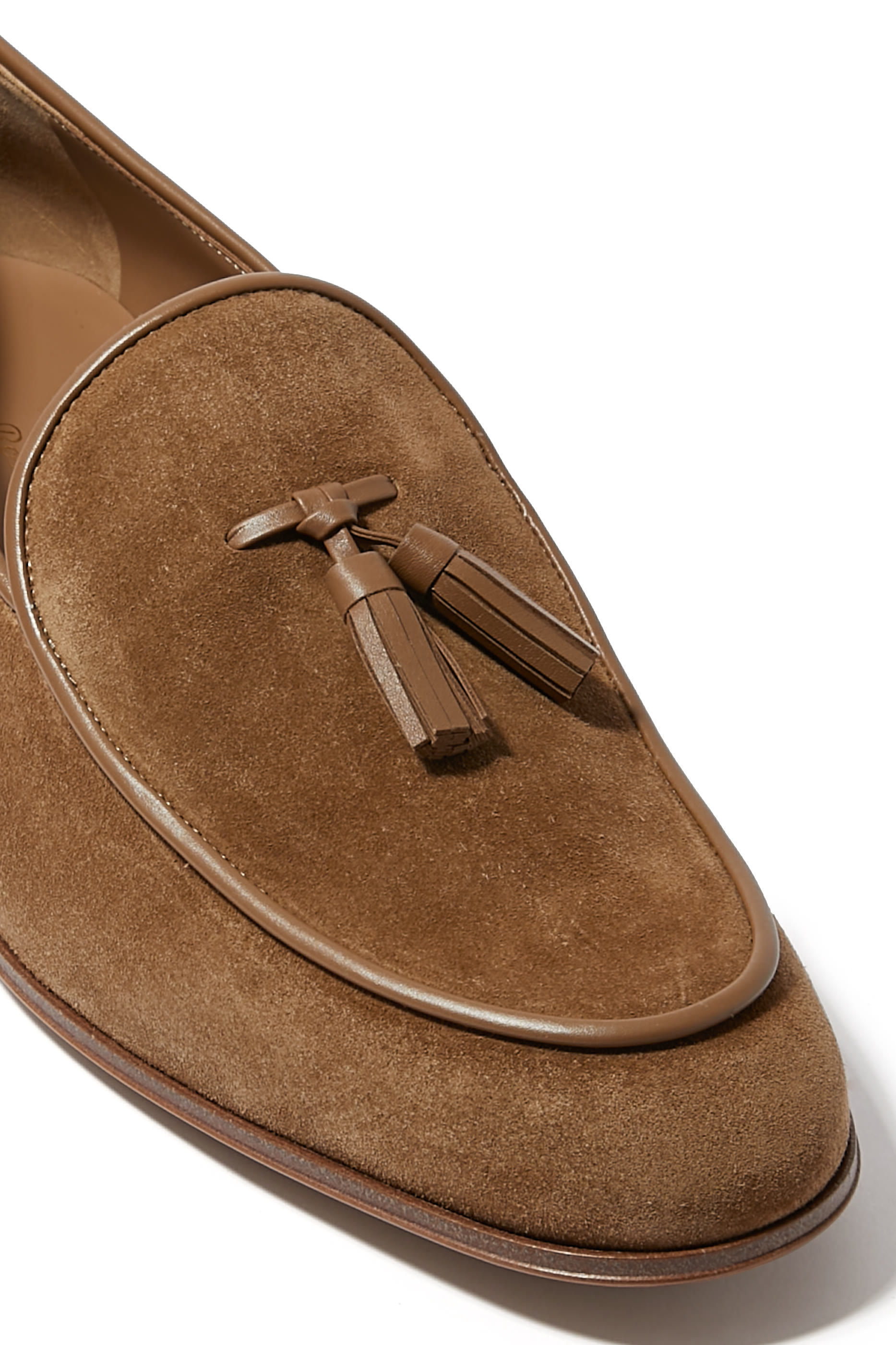 Julio Suede Tassel Loafers
