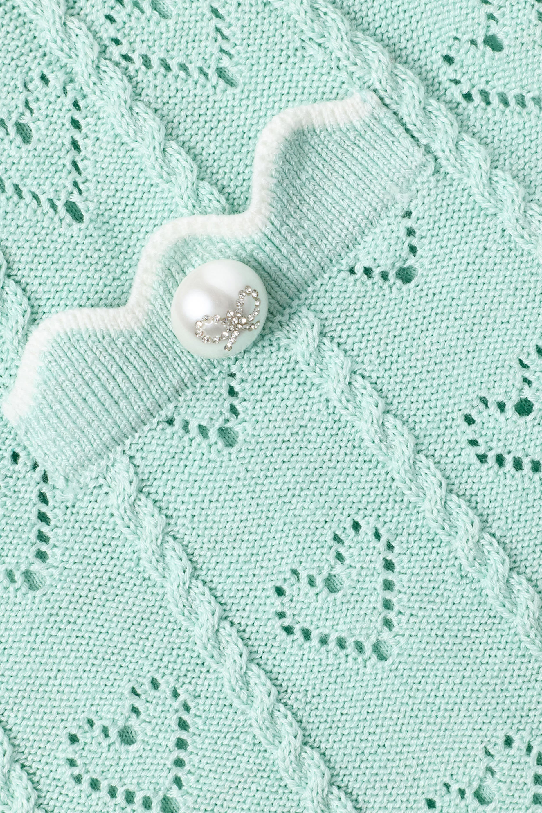 Kids Heart Knit Skirt