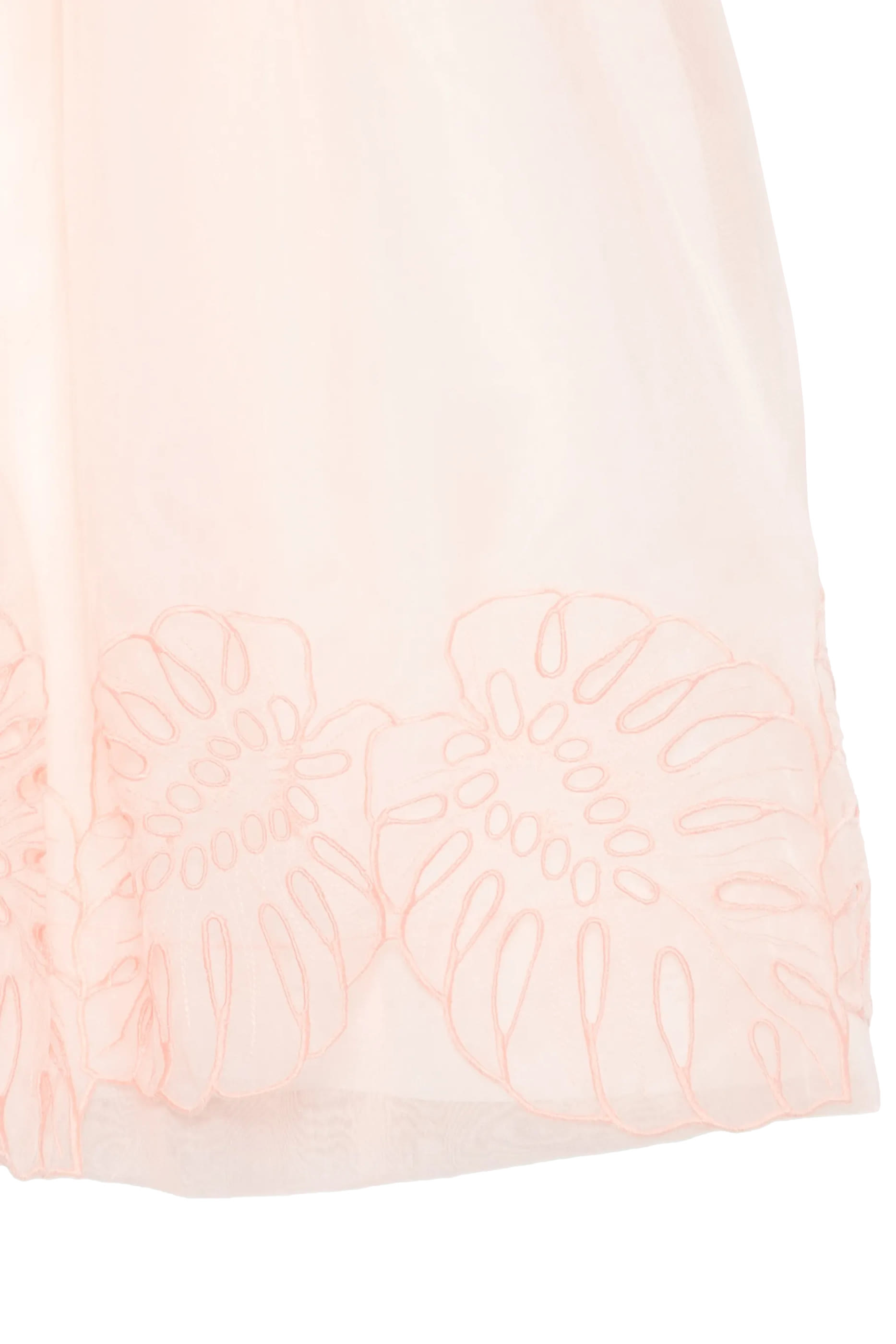 Kids Ruffled Embroidered Dress