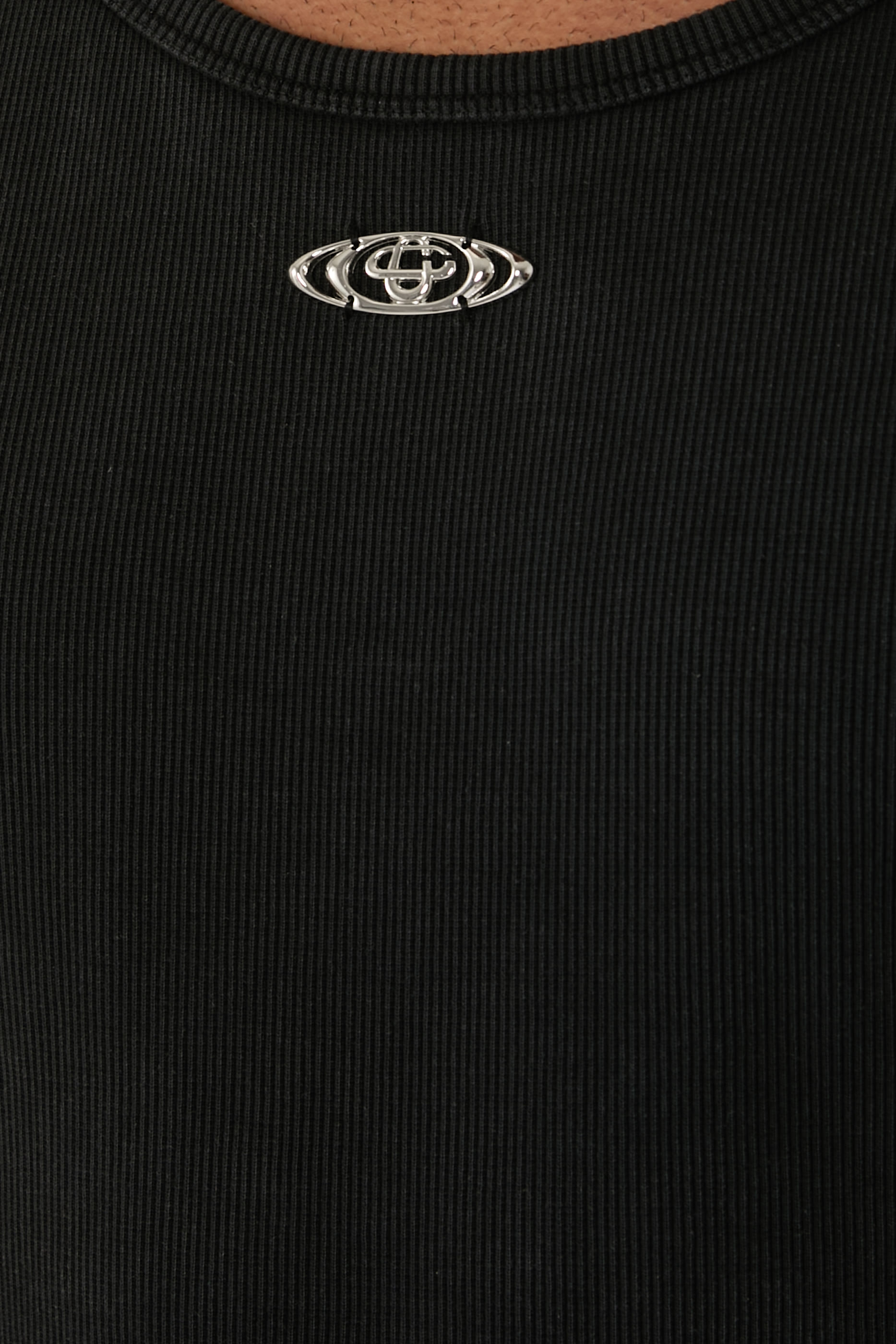 Faded Ribbed Tank Top