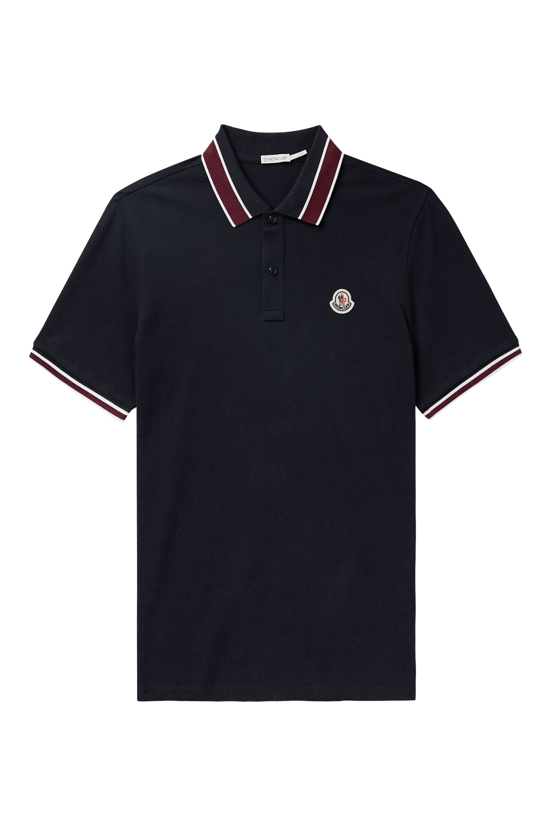Logo Patch Polo Shirt