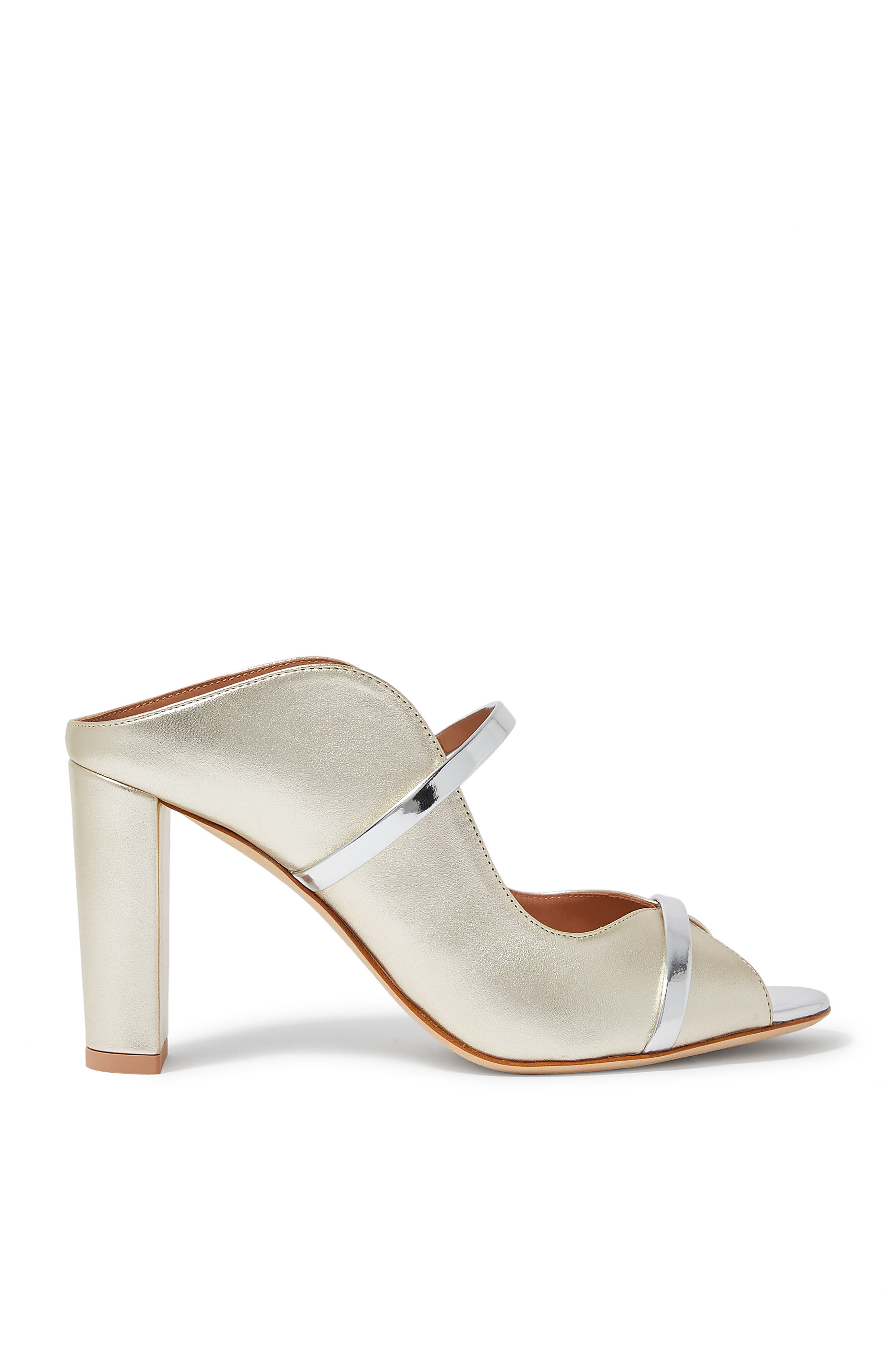 Norah 85 Metallic Mules