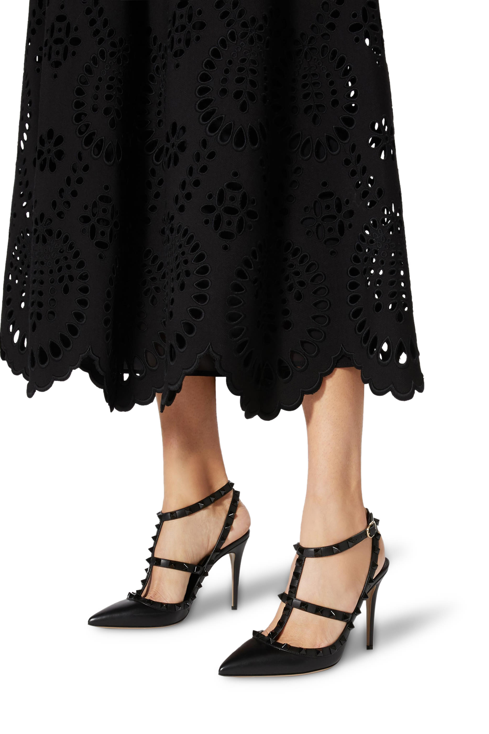 Valentino Garavani Rockstud Leather Pumps