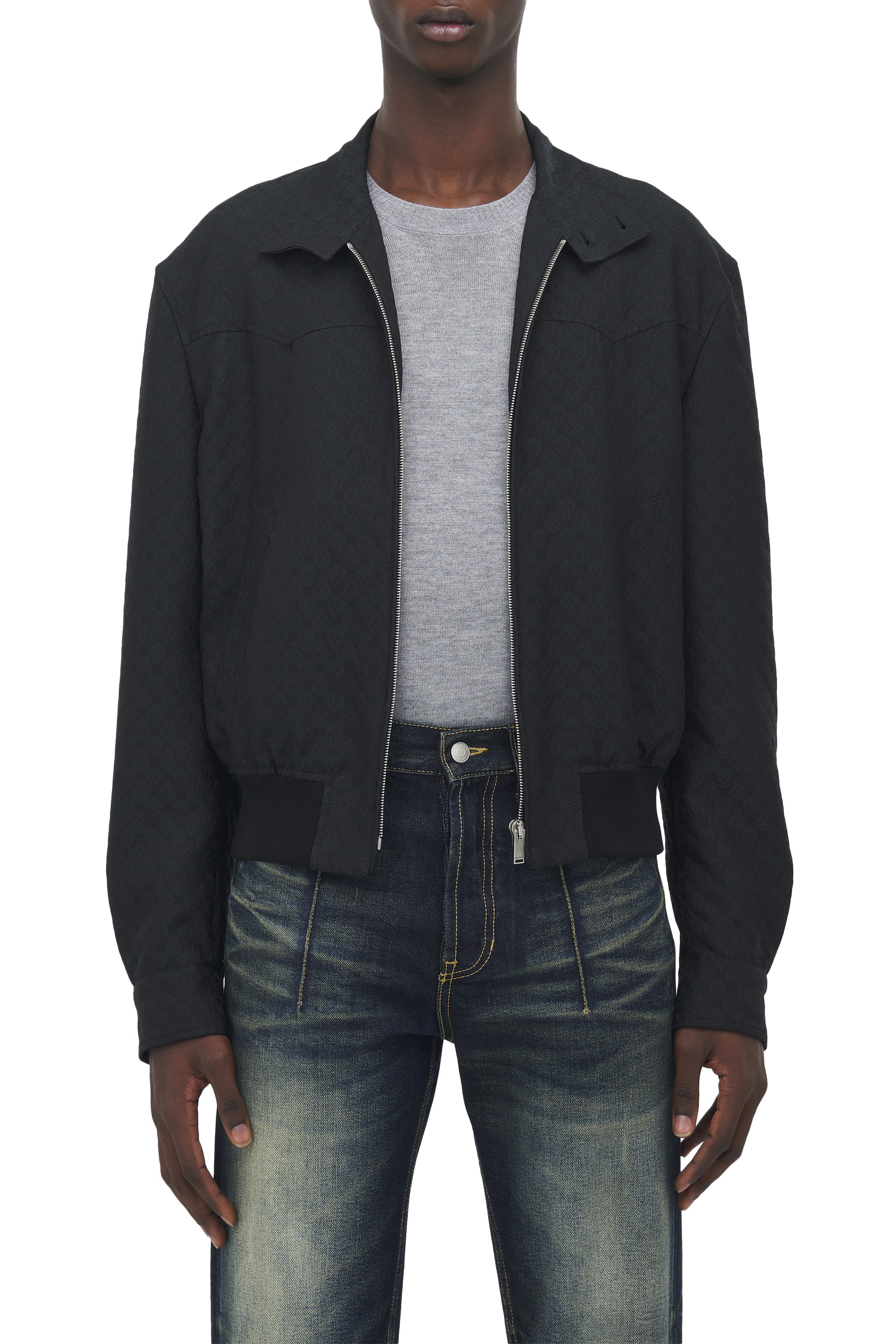 Cropped Harrington Jacket