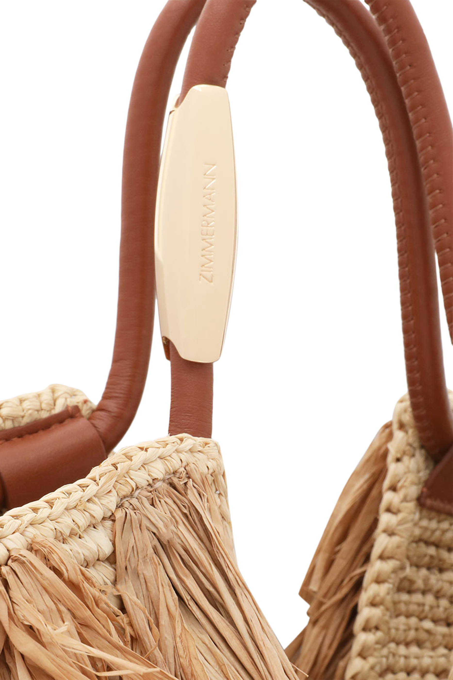 Goldentime Small Fringe Tote Bag