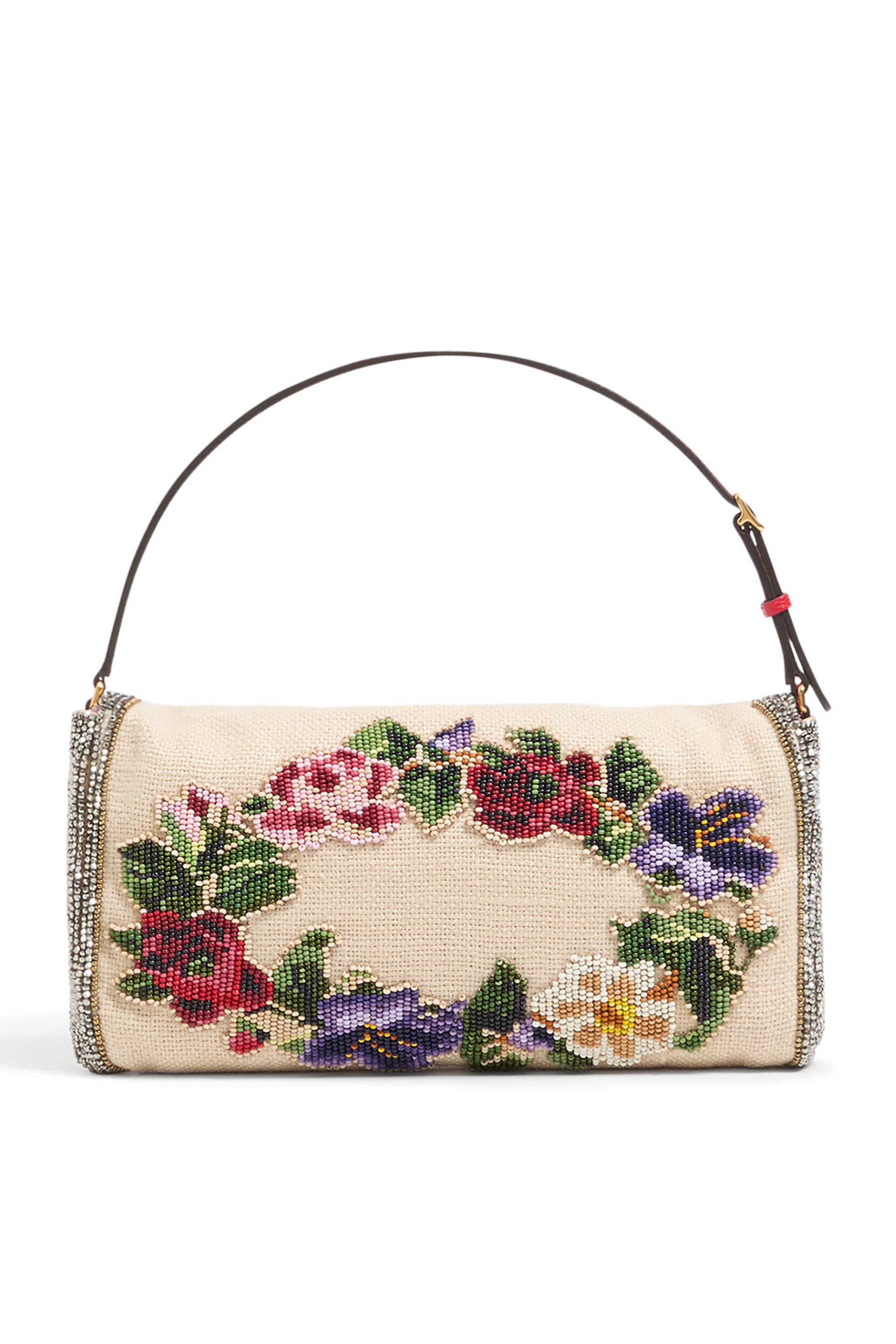 DeVain Embroidered Shoulder Bag 