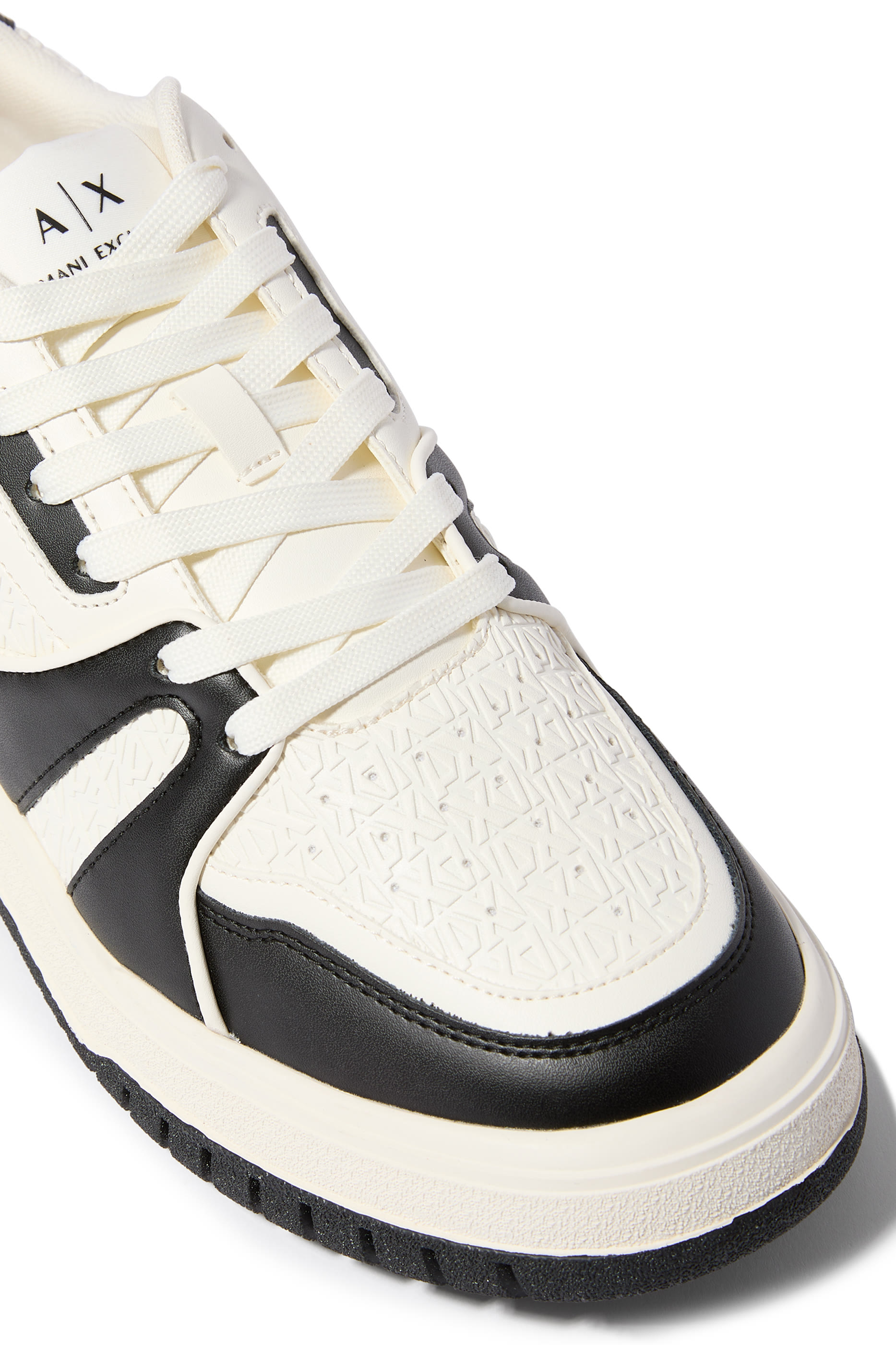 Sneakers with Contrasting Inserts