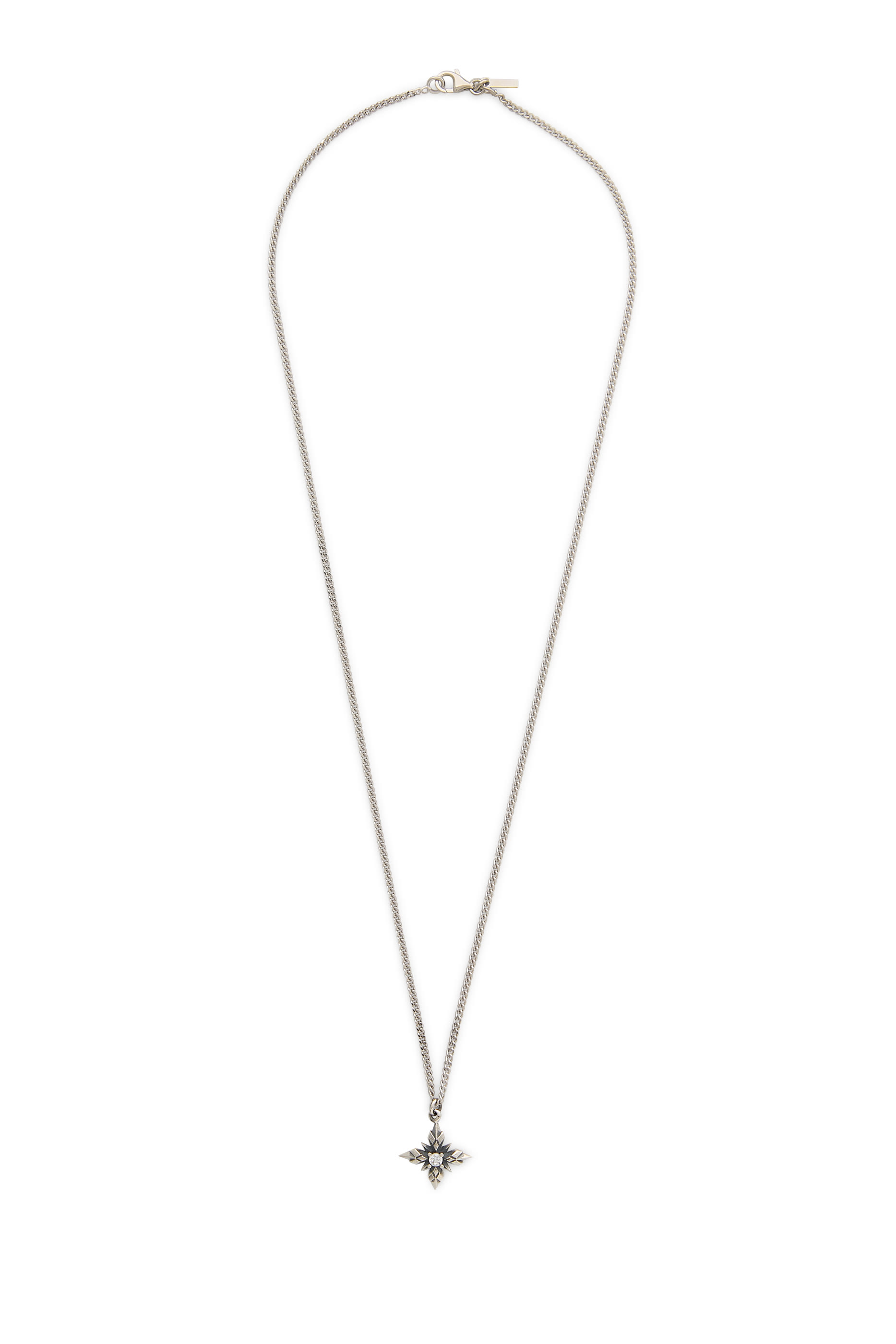 Stella Ventis Necklace, Sterling Silver & Zirconia