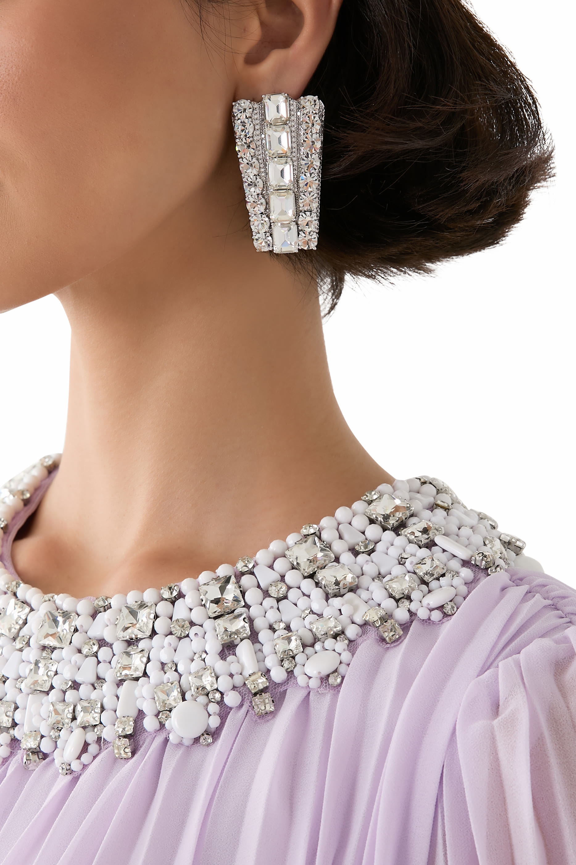 Multi Crystal Earrings