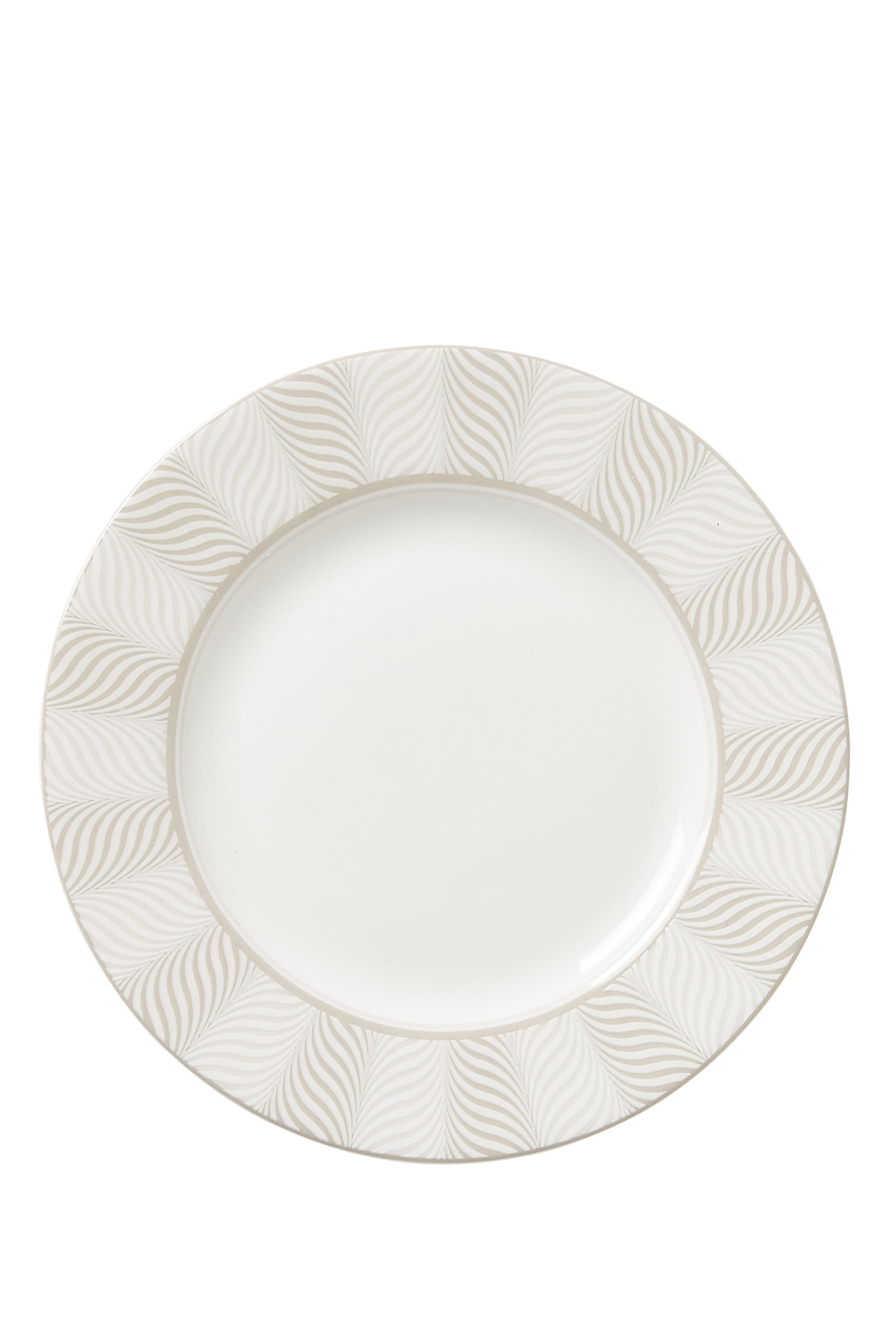 Bakewell Taupe Classic Plate