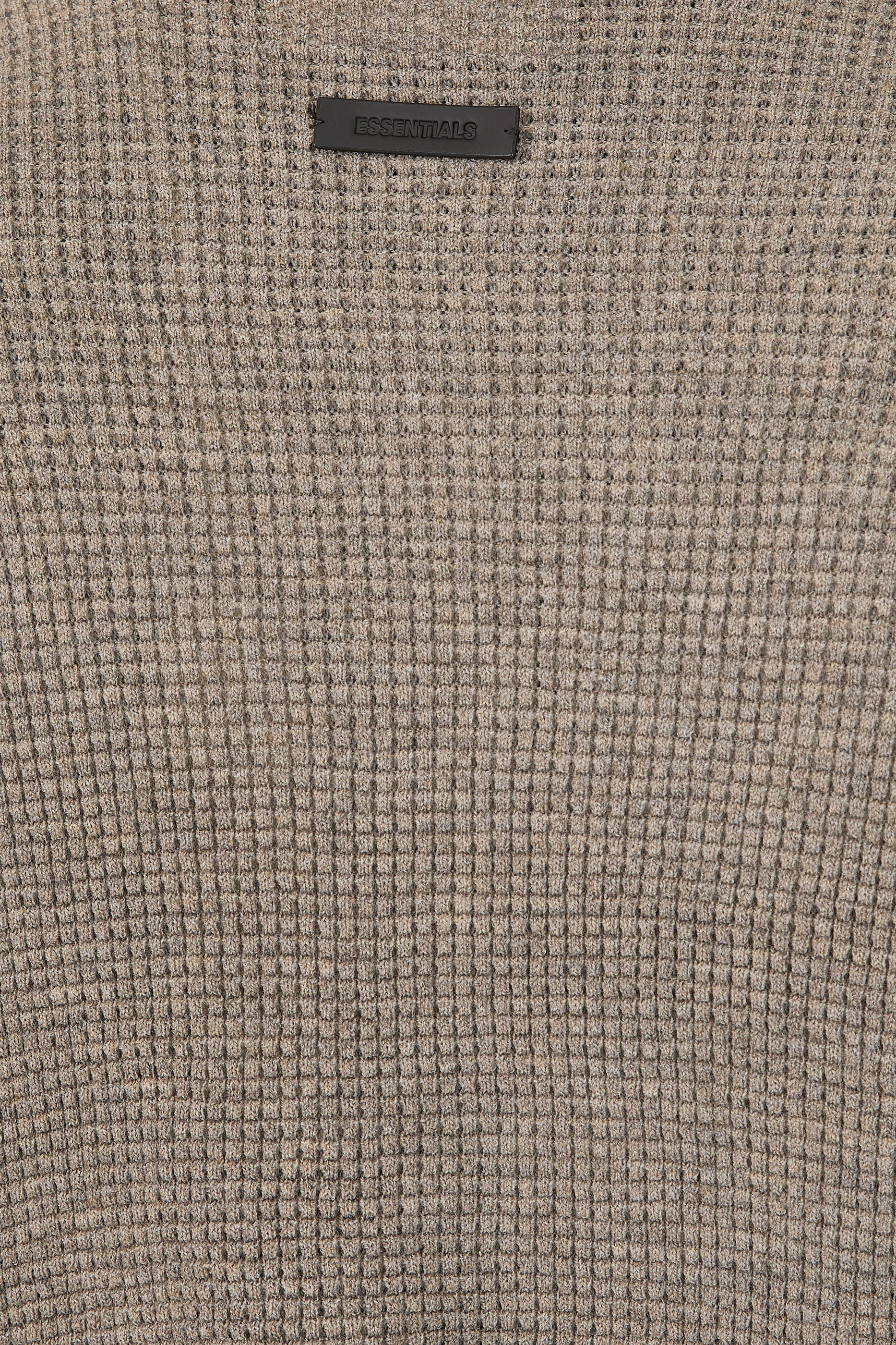  Waffle Short Sleeve Sweater 