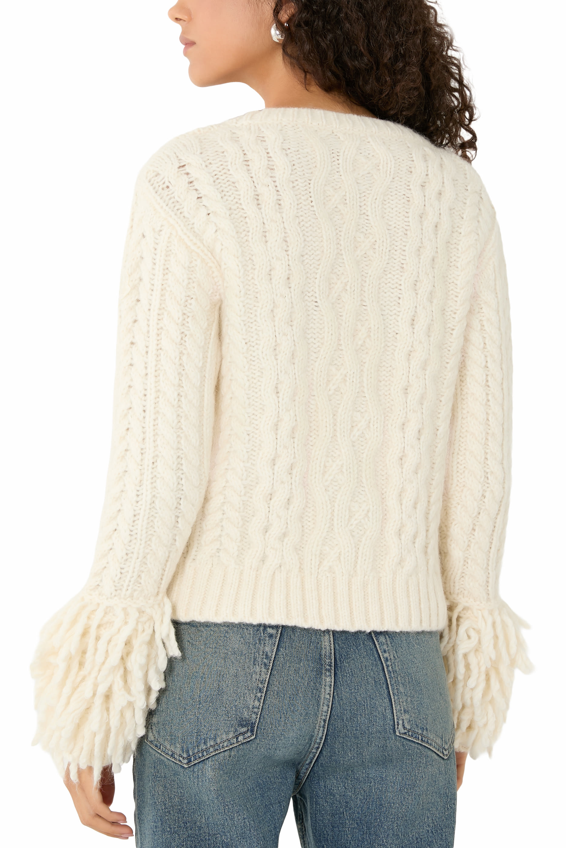 Alpaca Blend V-Neck Cardigan