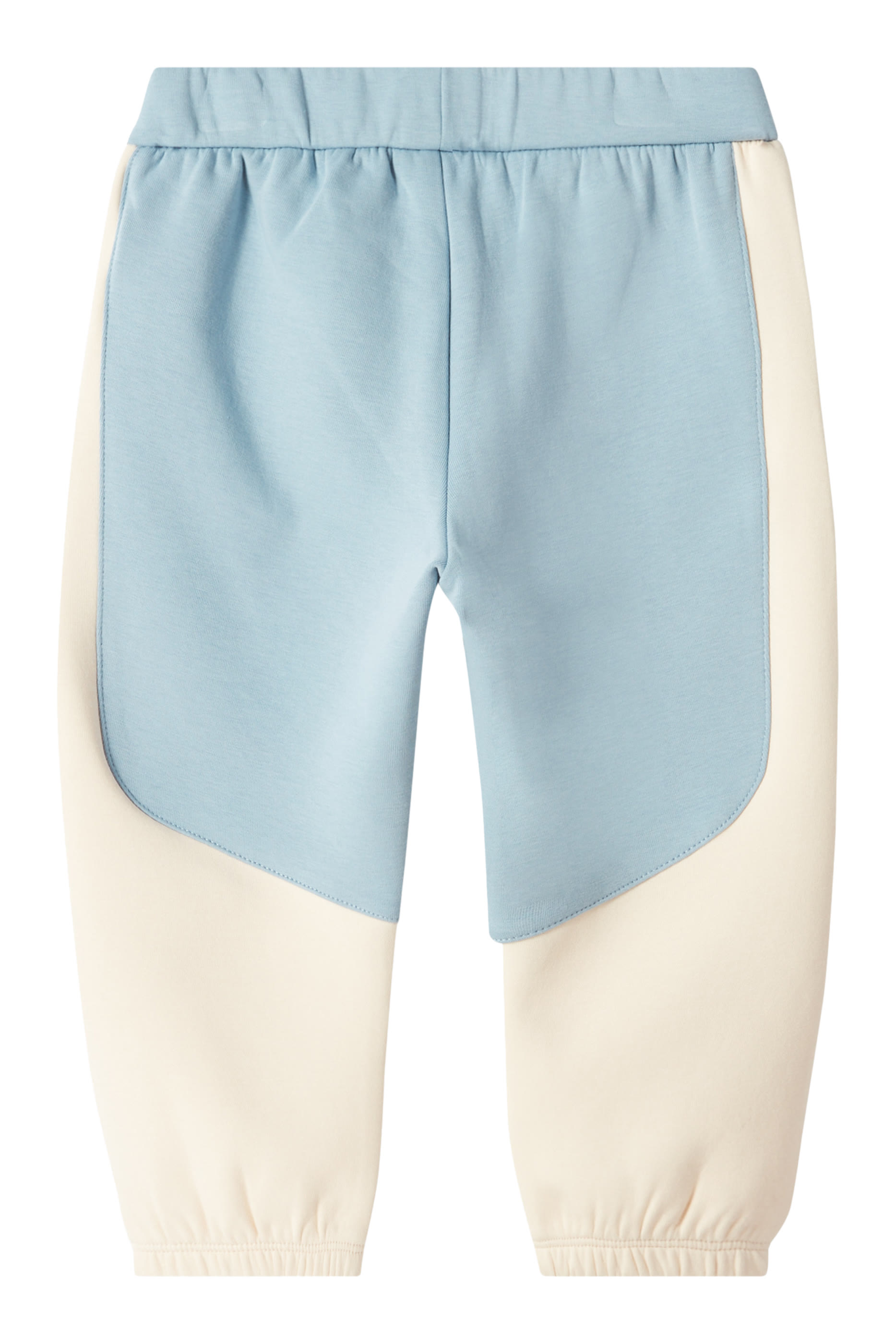 Kids Color-Bock Cotton-Blend Joggers