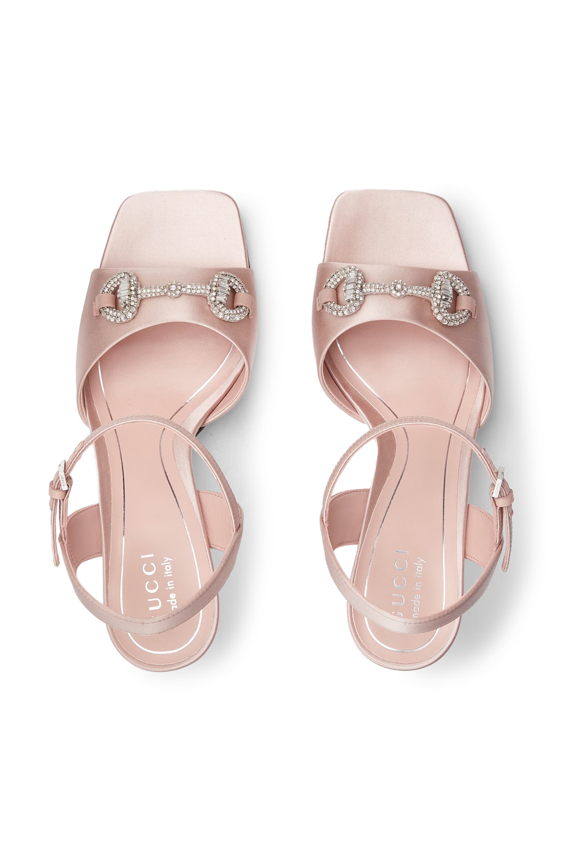 Crystal Horsebit 85 Sandals