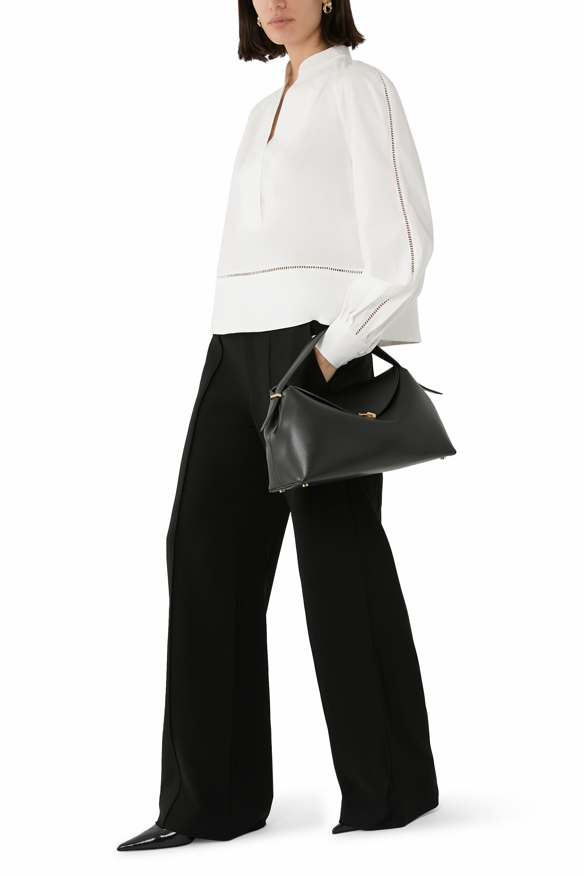 Weyes Matte Double Crepe Pants