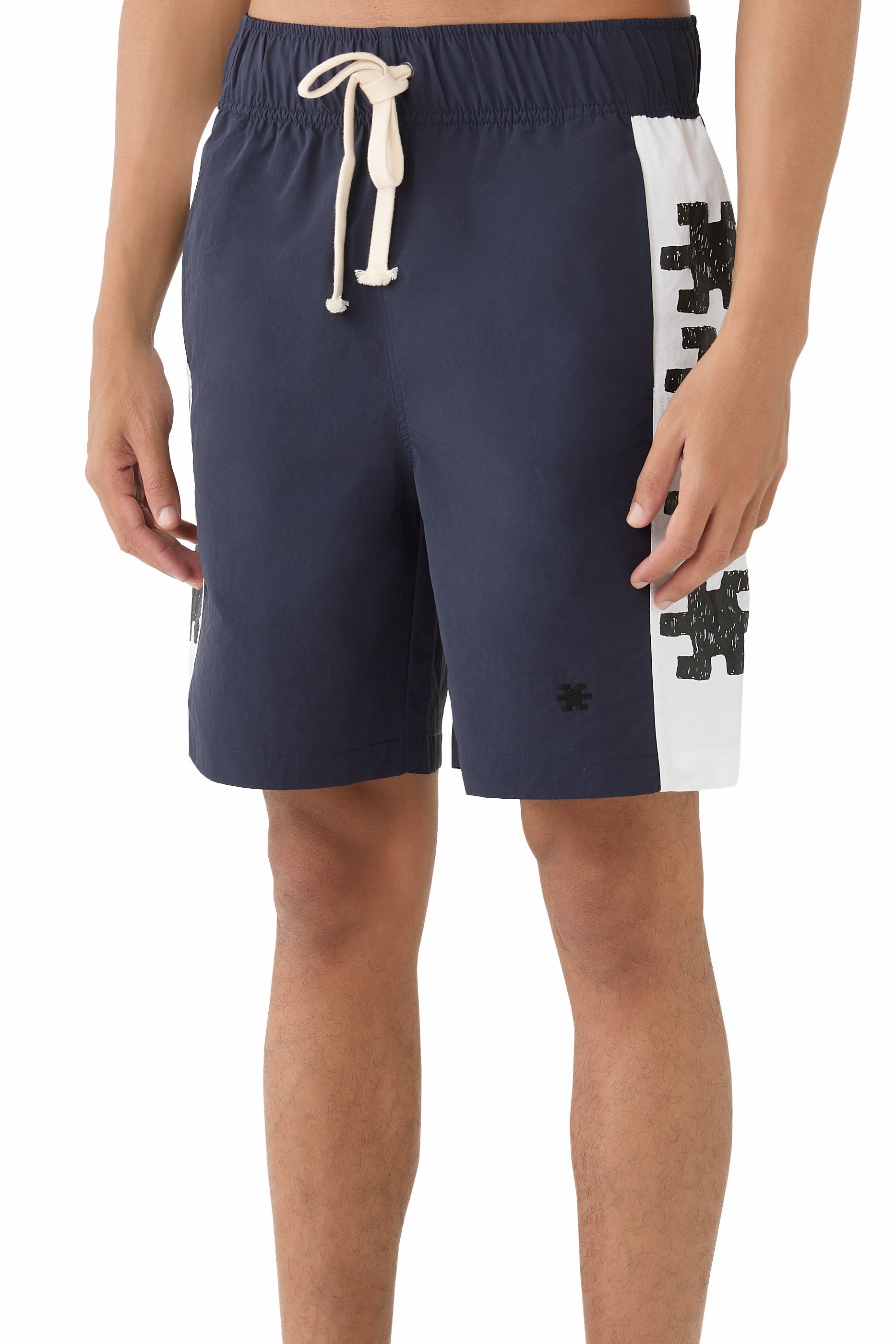 Contrast Band Swimshorts