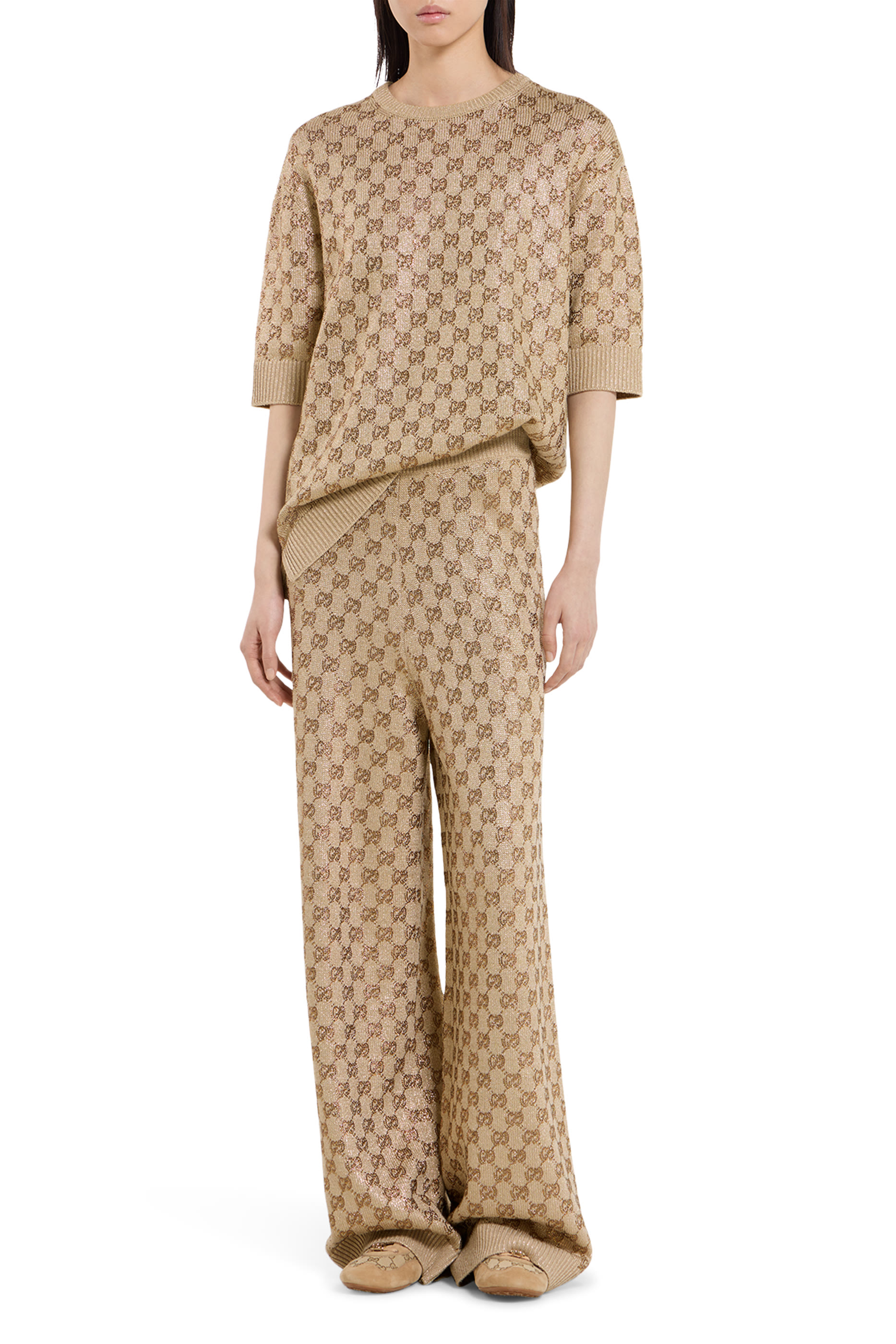 Allover GG Crystals Sweater