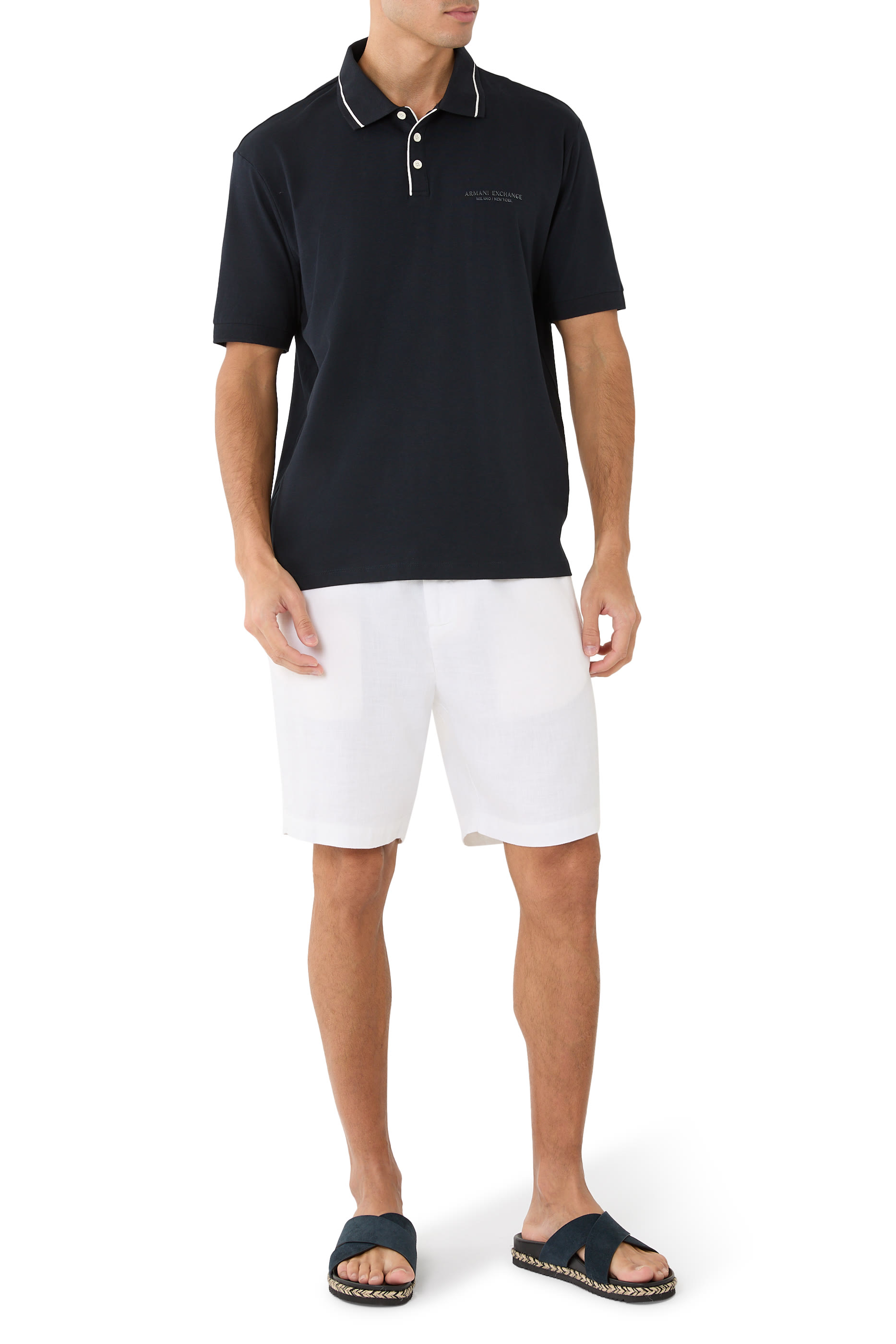  Regular Fit Polo Shirt in Stretch Jersey