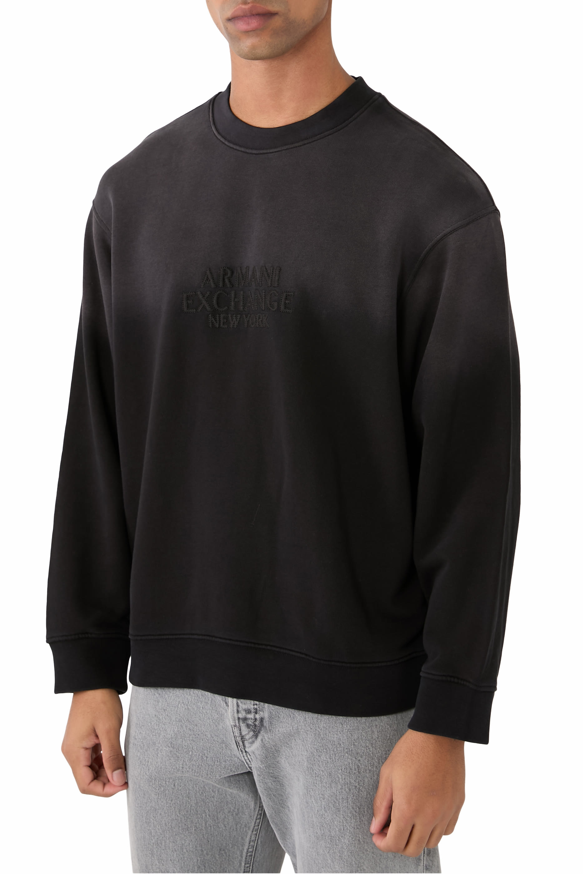 AX Logo Gradient Sweatshirt 