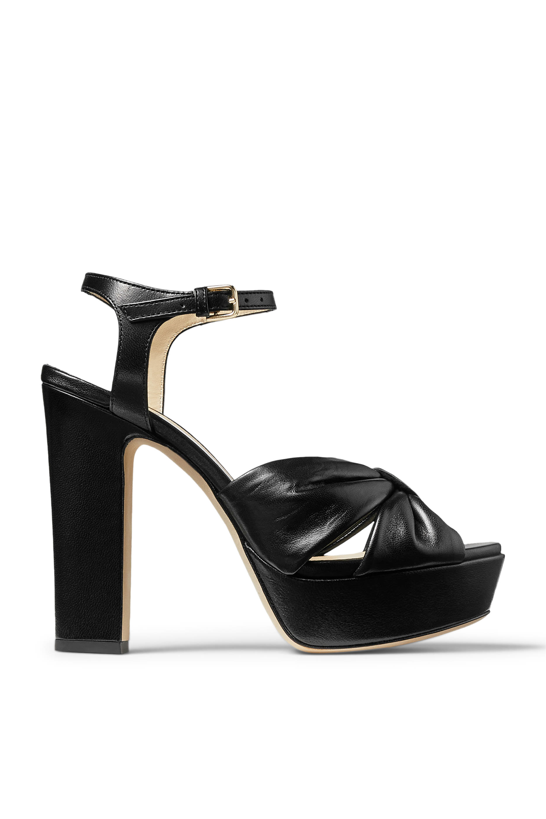 Heloise 120 Nappa Leather Platform Sandals