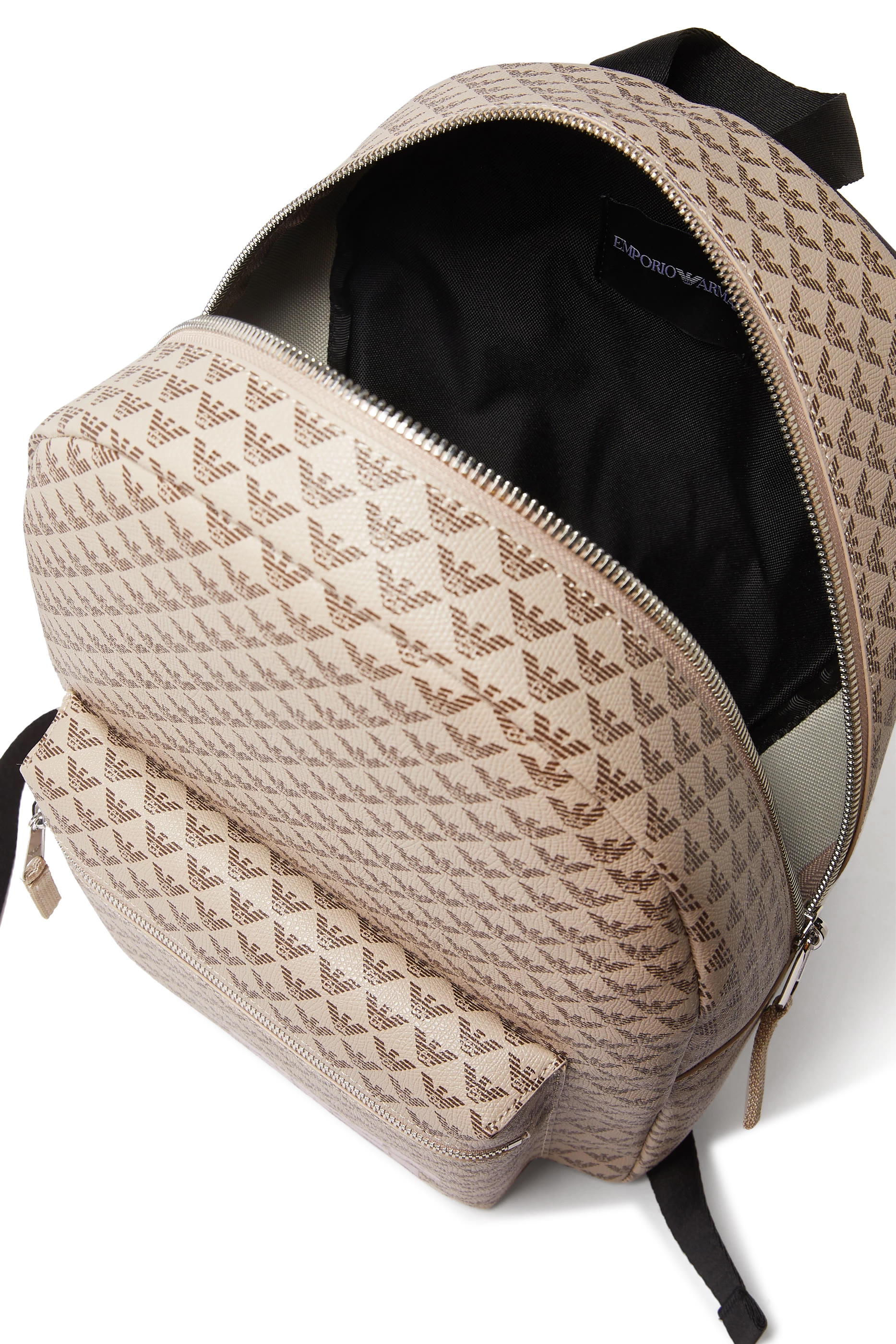 Kids EA Logo Coated Canvas Backpack